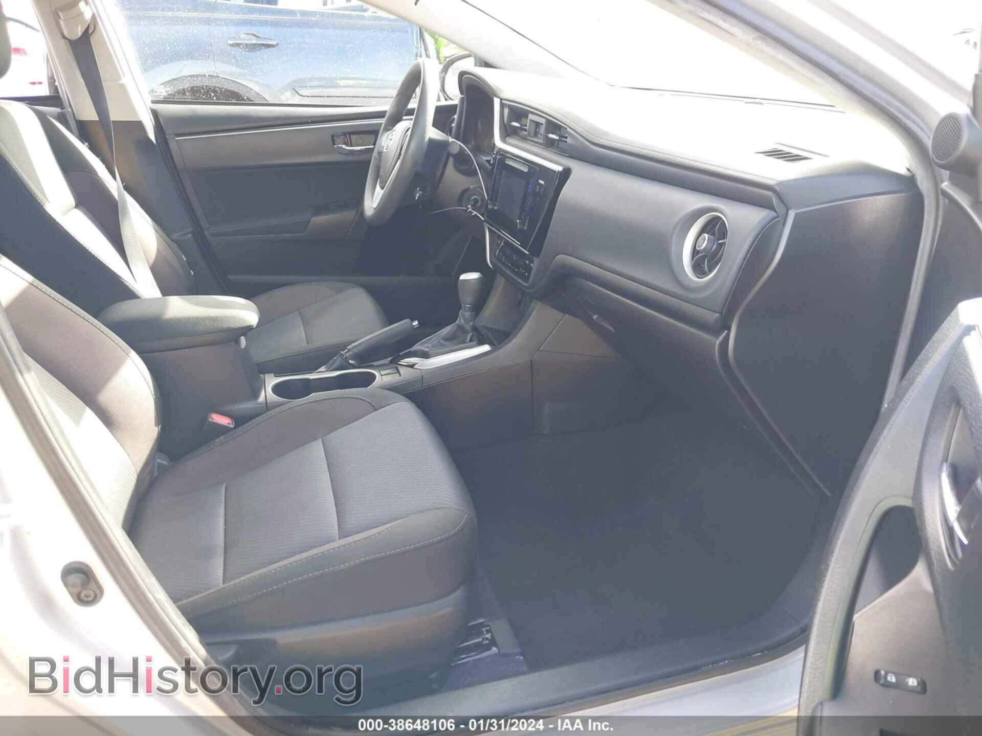 2017 TOYOTA COROLLA - VIN: 2T1BURHEXHC904859 - Фото 5