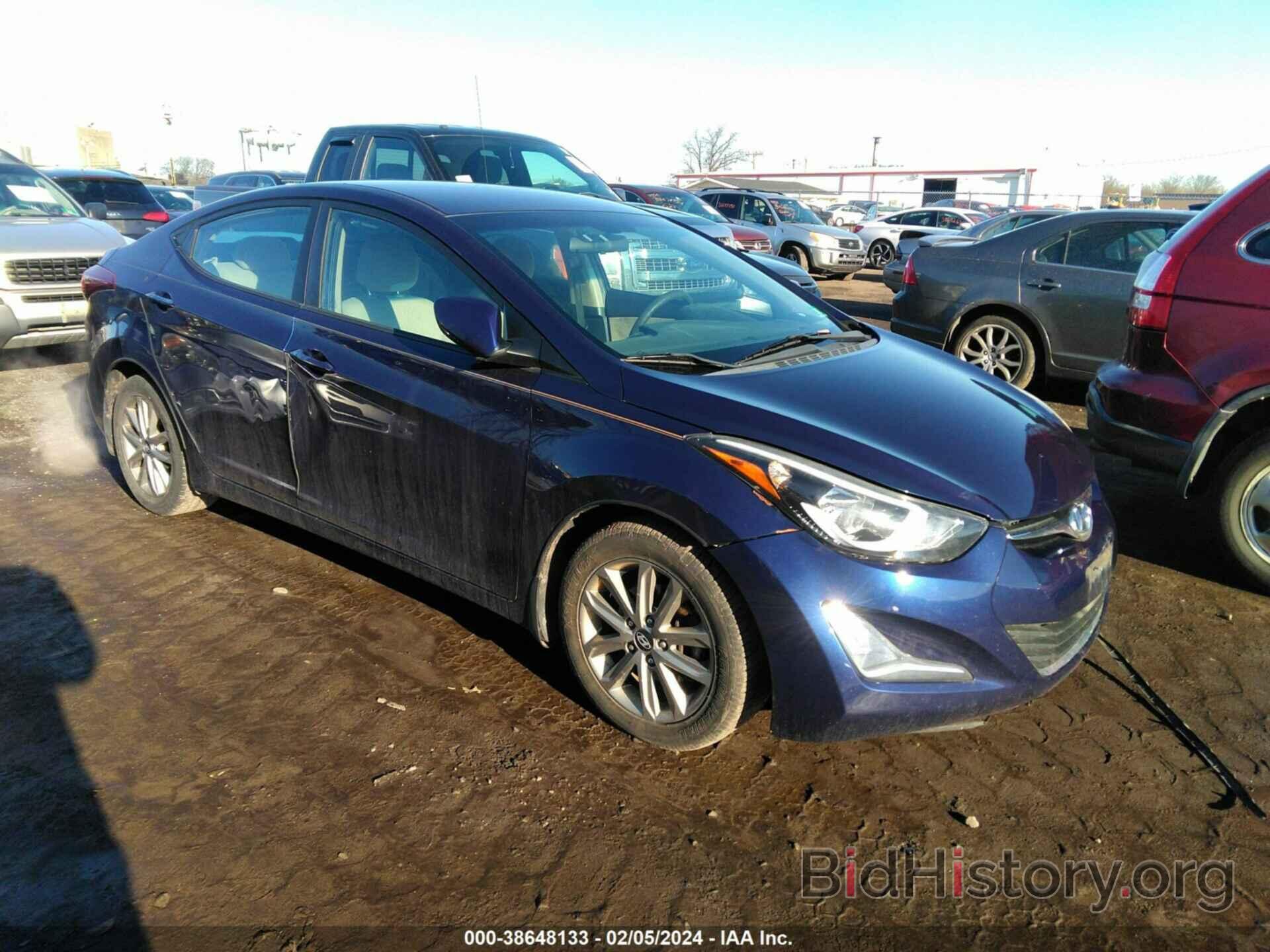 Photo 5NPDH4AE0EH499145 - HYUNDAI ELANTRA 2014