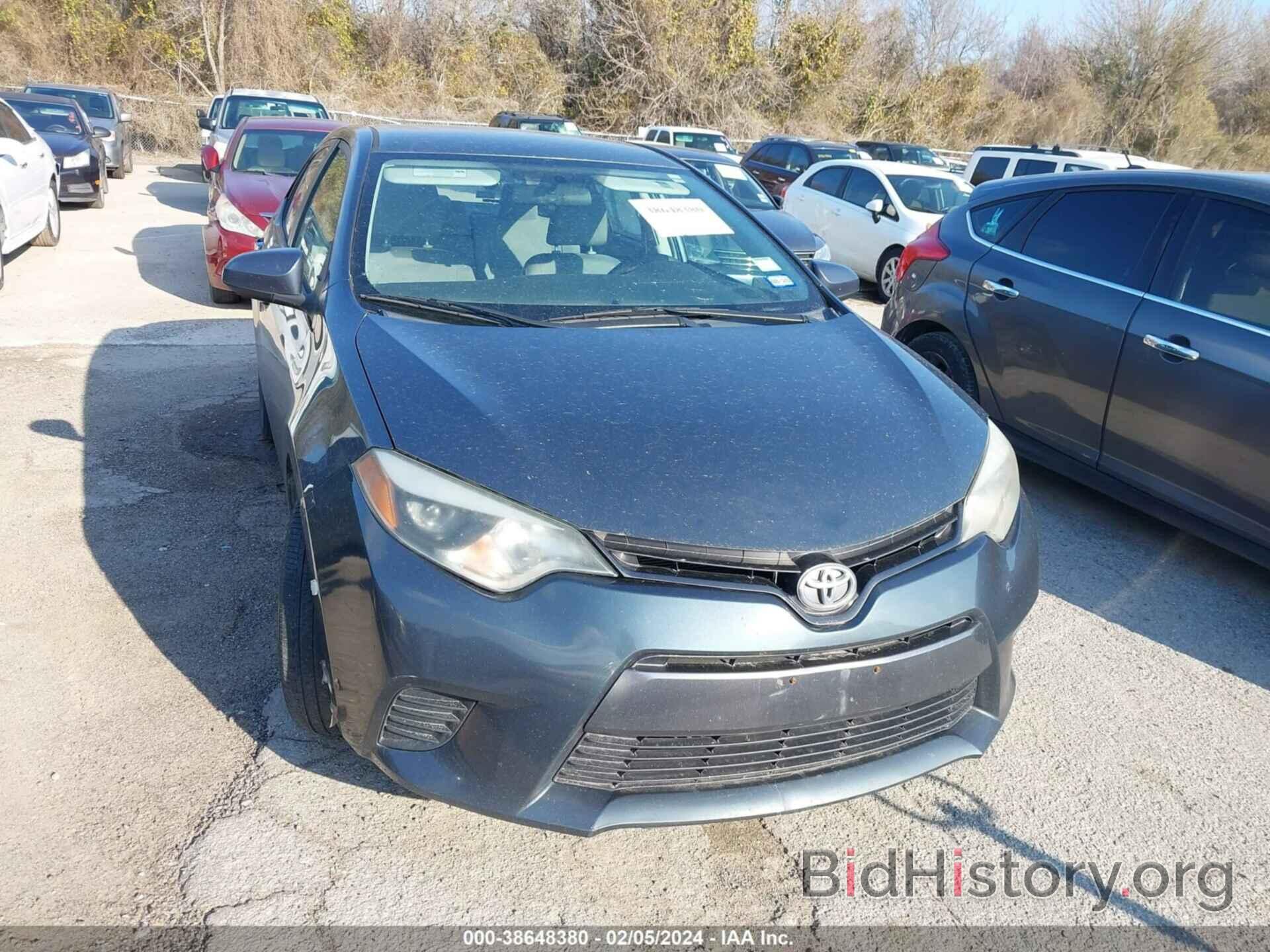 Photo 5YFBURHE5FP279722 - TOYOTA COROLLA 2015