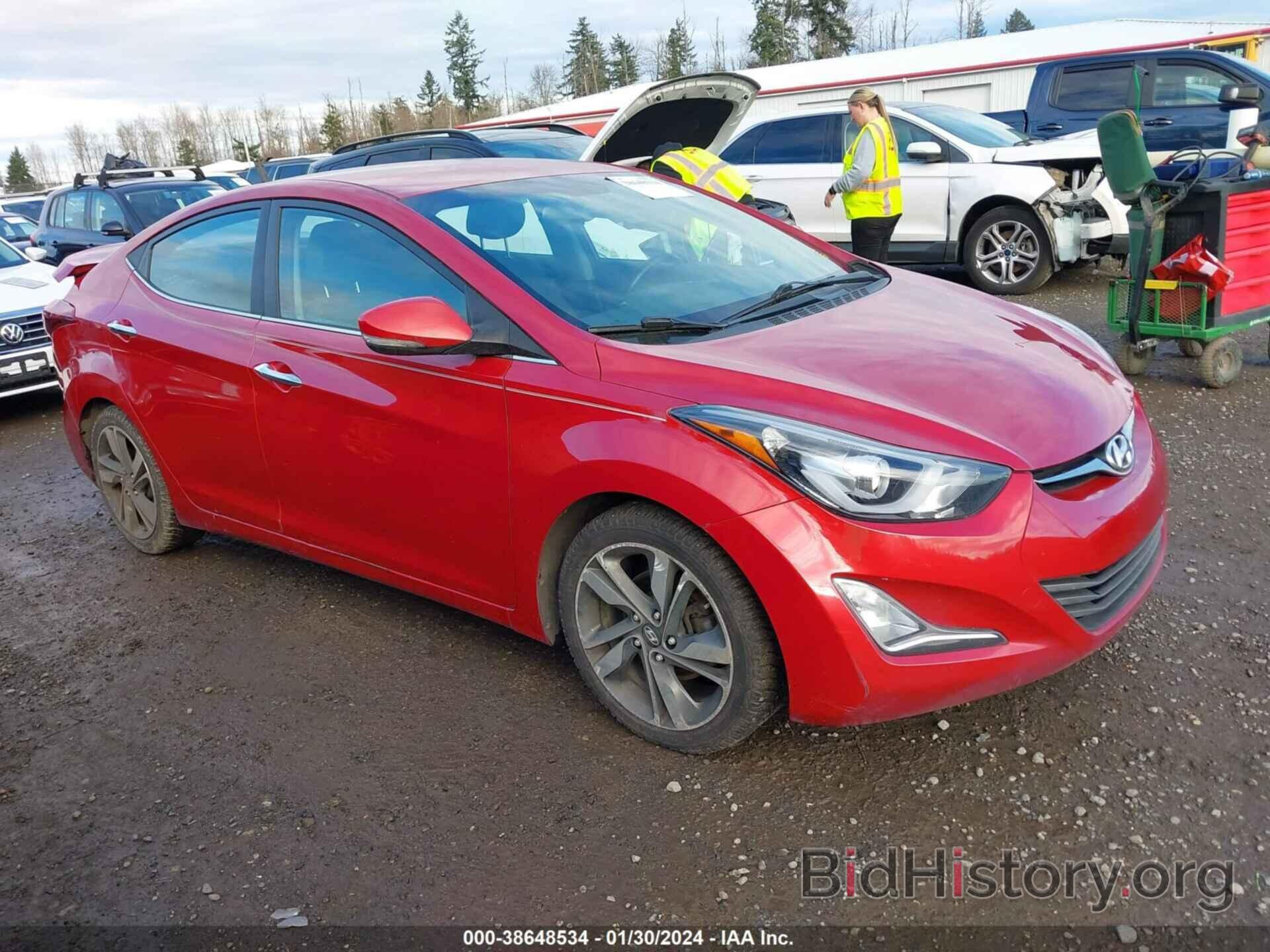 Photo KMHDH4AE7EU054032 - HYUNDAI ELANTRA 2014