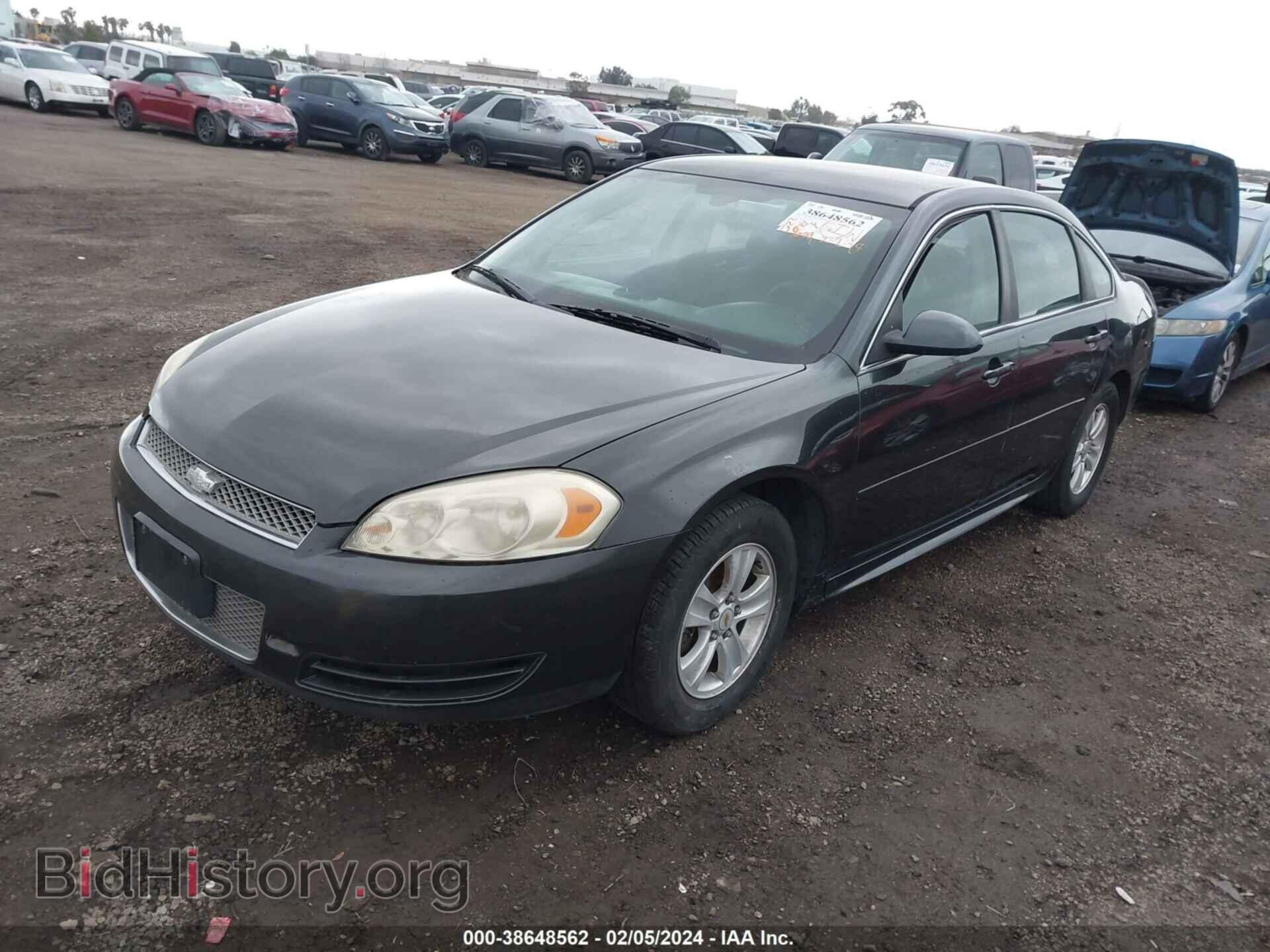 2013 CHEVROLET IMPALA - VIN: 2G1WF5E33D1252272 - Фото 2