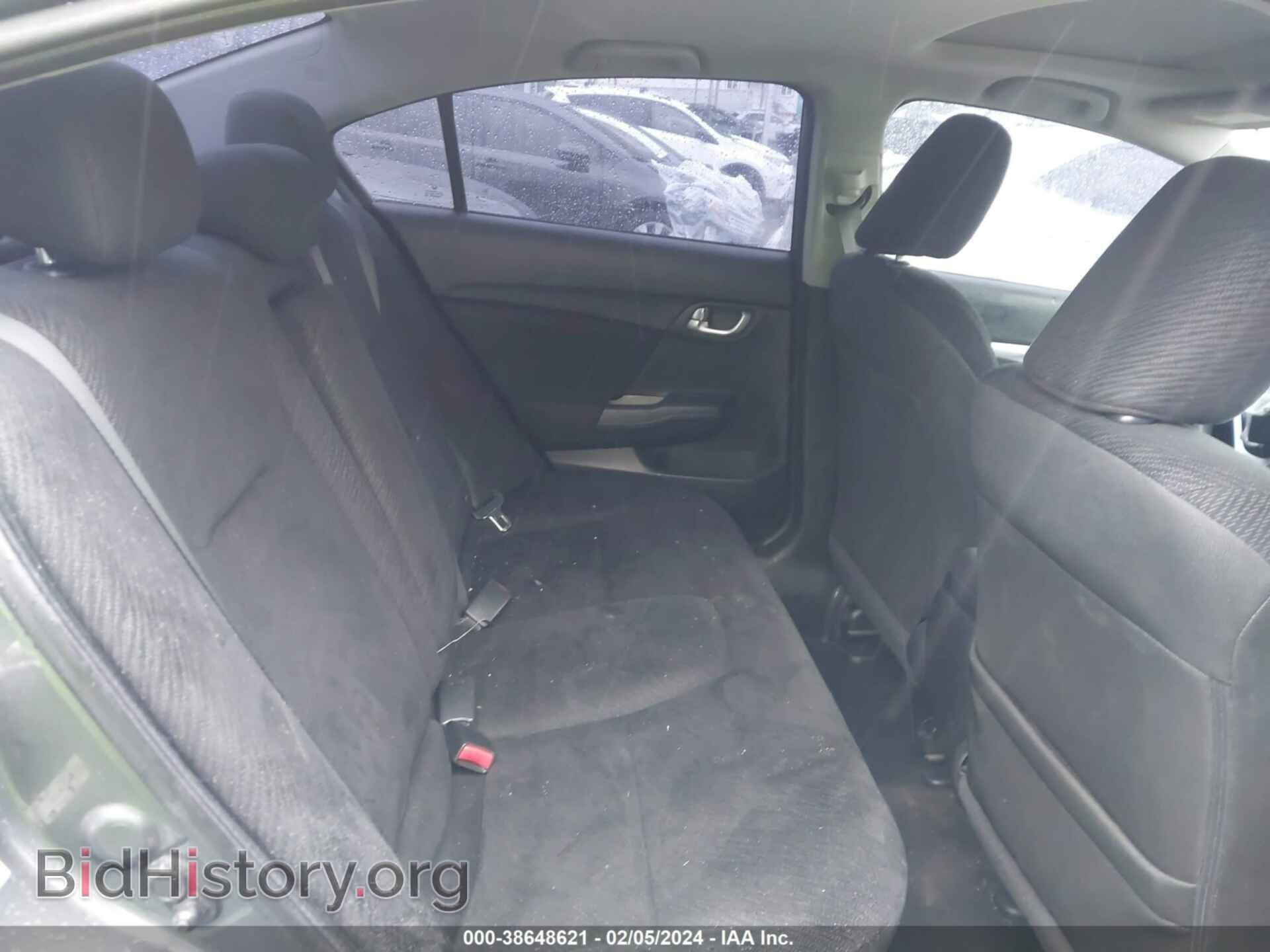 2013 HONDA CIVIC - VIN: 19XFB2F89DE250623 - Фото 8