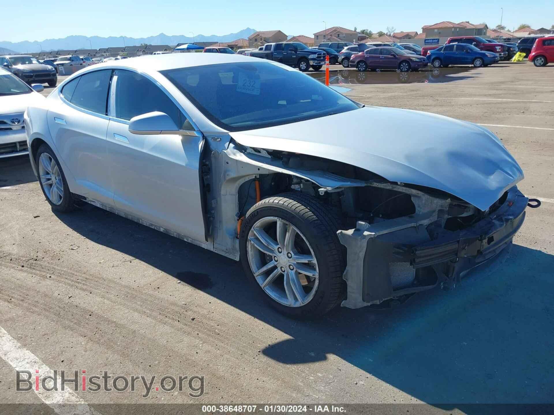 Photo 5YJSA1S11EFP55488 - TESLA MODEL S 2014