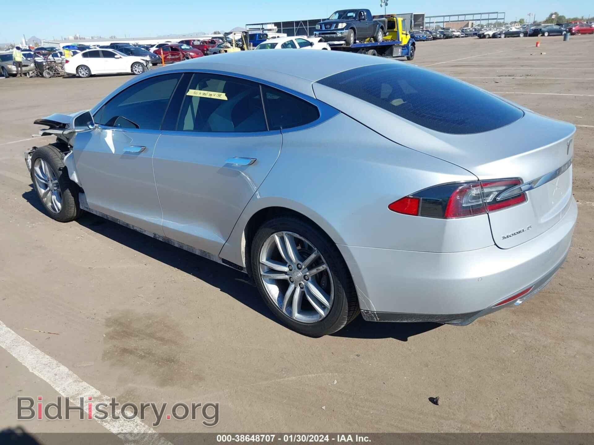 2014 TESLA MODEL S - VIN: 5YJSA1S11EFP55488 - Photo 3
