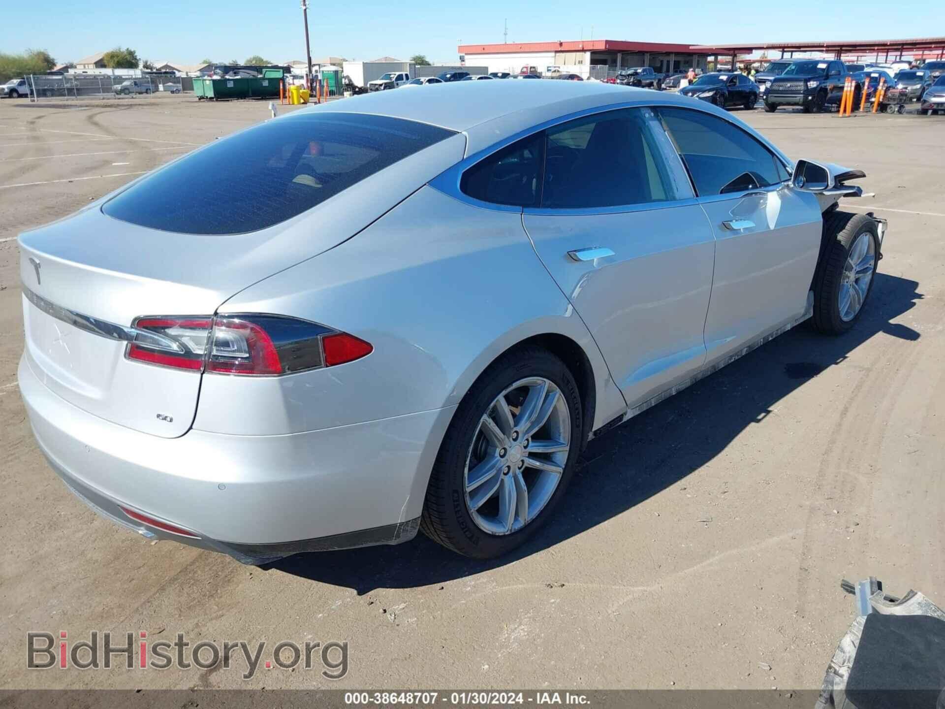 2014 TESLA MODEL S - VIN: 5YJSA1S11EFP55488 - Photo 4