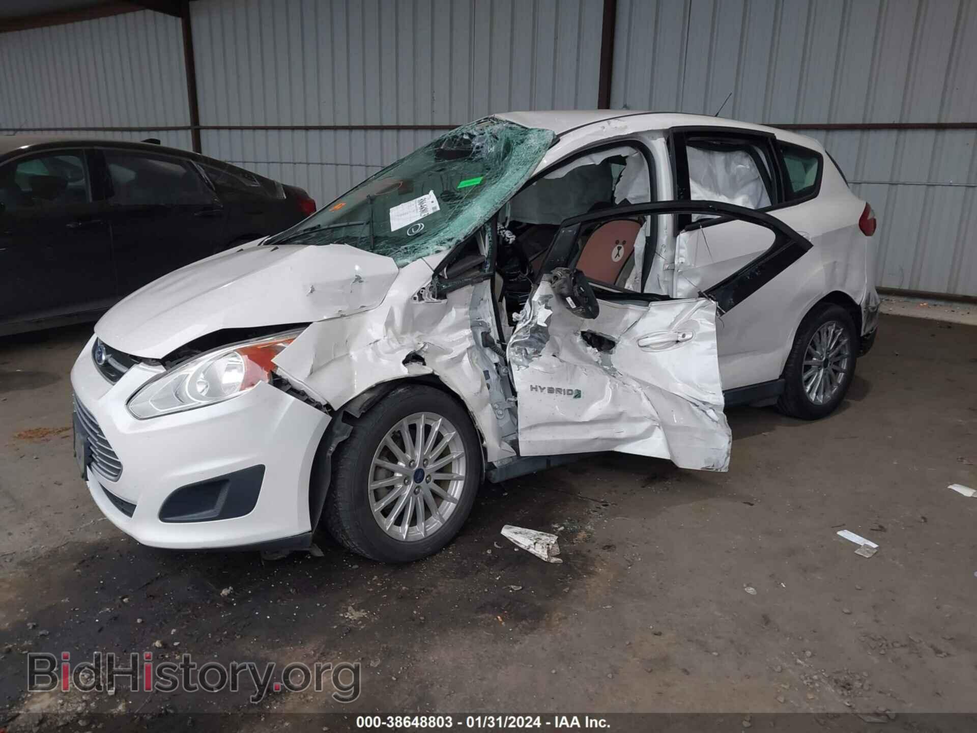 2016 FORD C-MAX HYBRID - VIN: 1FADP5AU7GL108111 - Фото 2