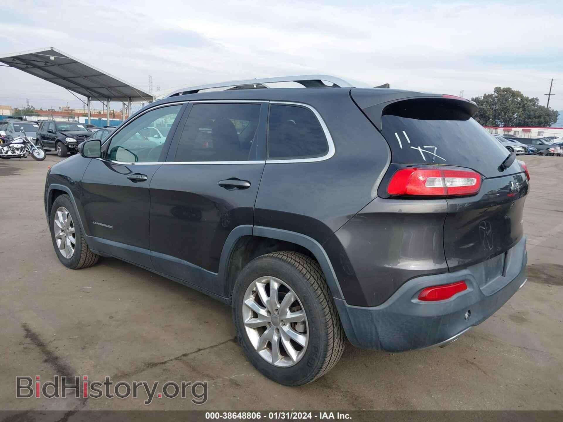 2016 JEEP CHEROKEE - VIN: 1C4PJLDB1GW165264 - Фото 3