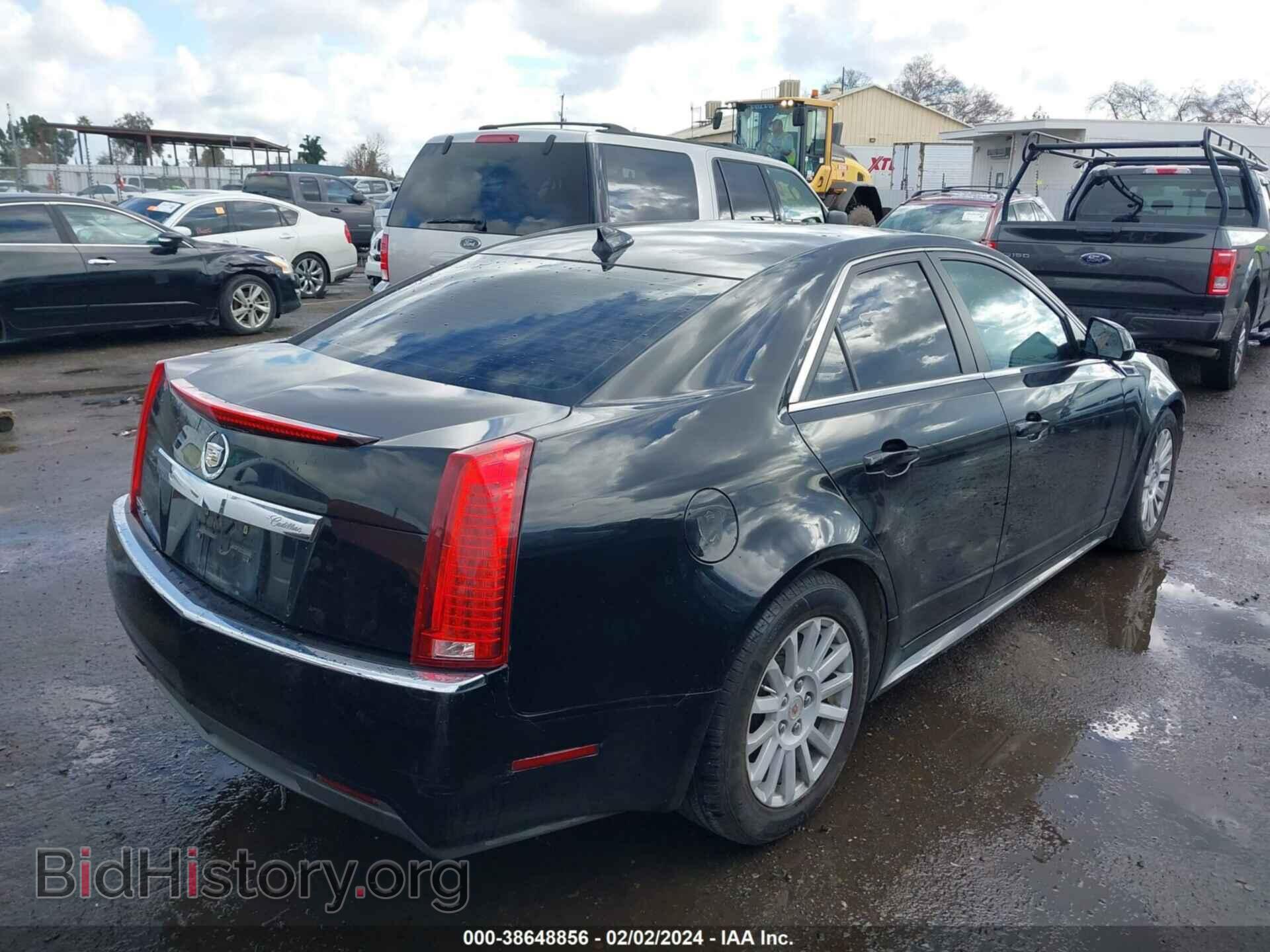 2013 CADILLAC CTS - VIN: 1G6DE5E53D0106844 - Фото 4