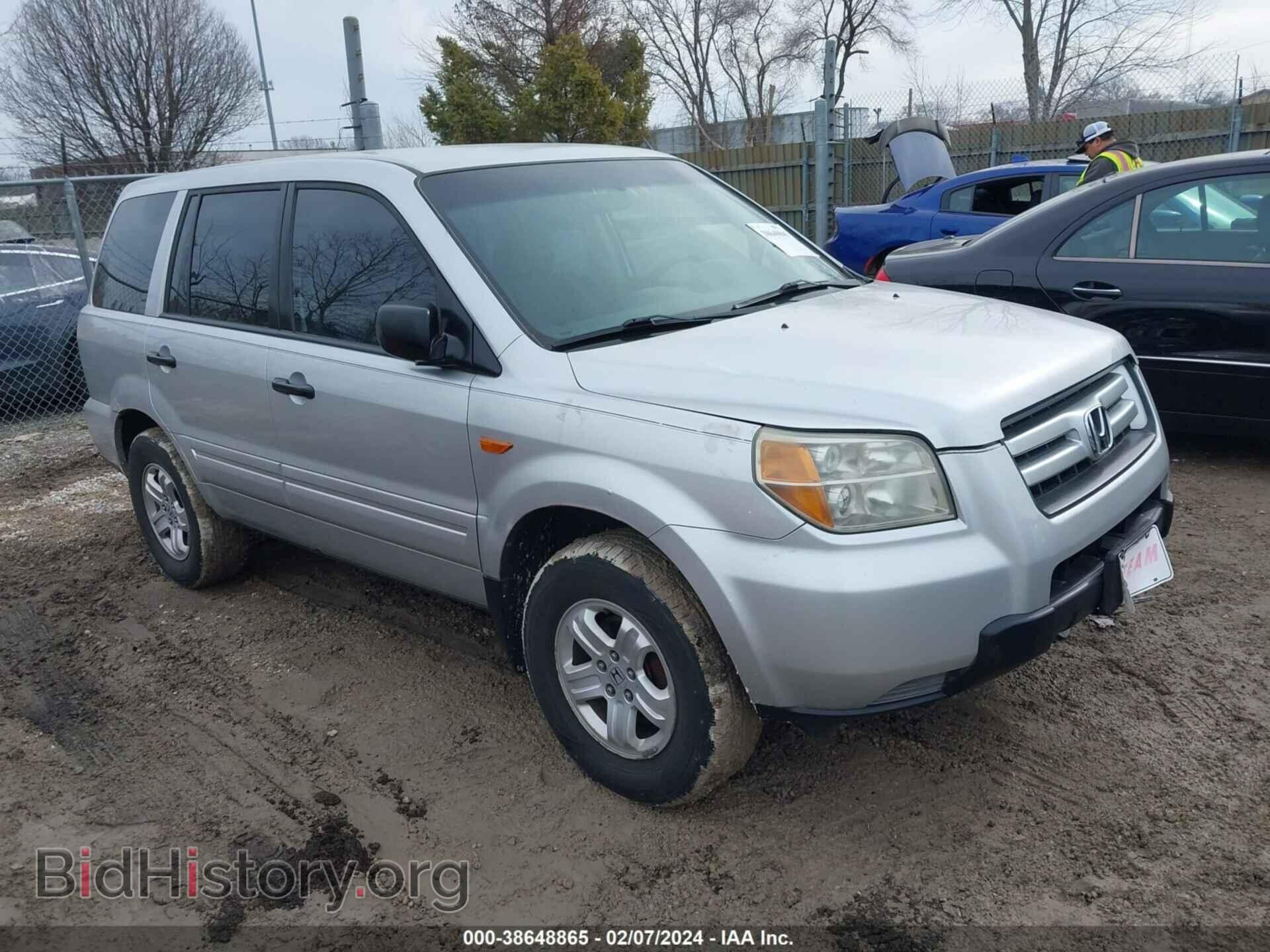 Photo 2HKYF18146H536773 - HONDA PILOT 2006