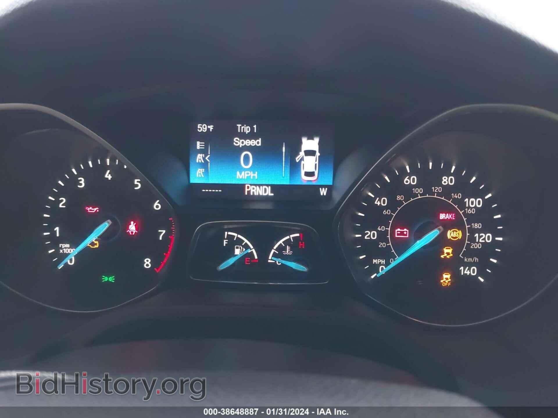 2017 FORD FOCUS - VIN: 1FADP3K25HL264036 - Фото 7
