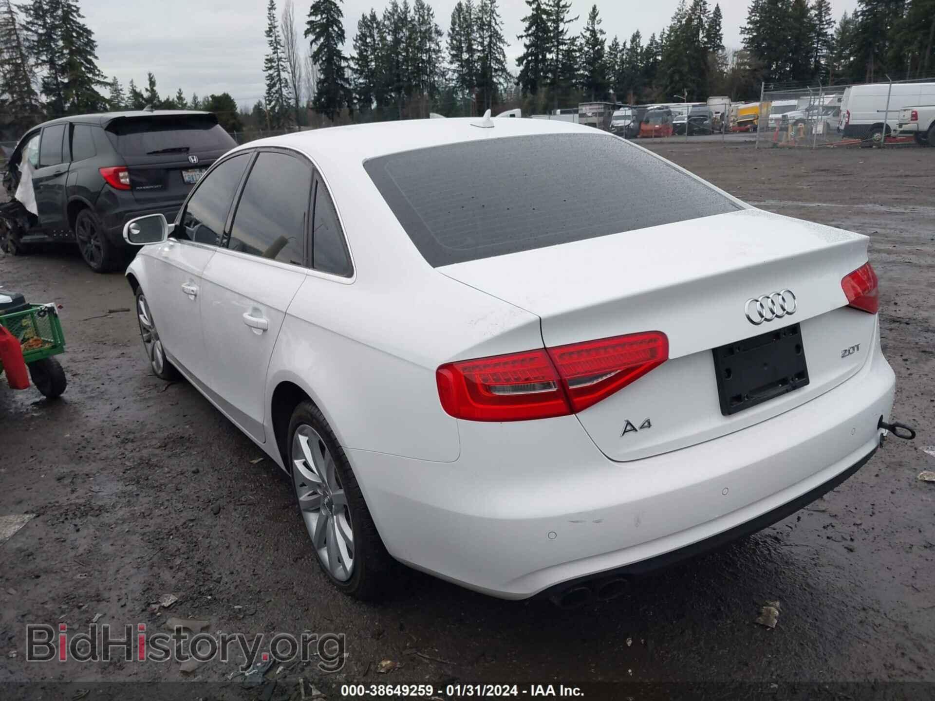 2013 AUDI A4 - VIN: WAUEFAFL9DA052400 - Фото 3