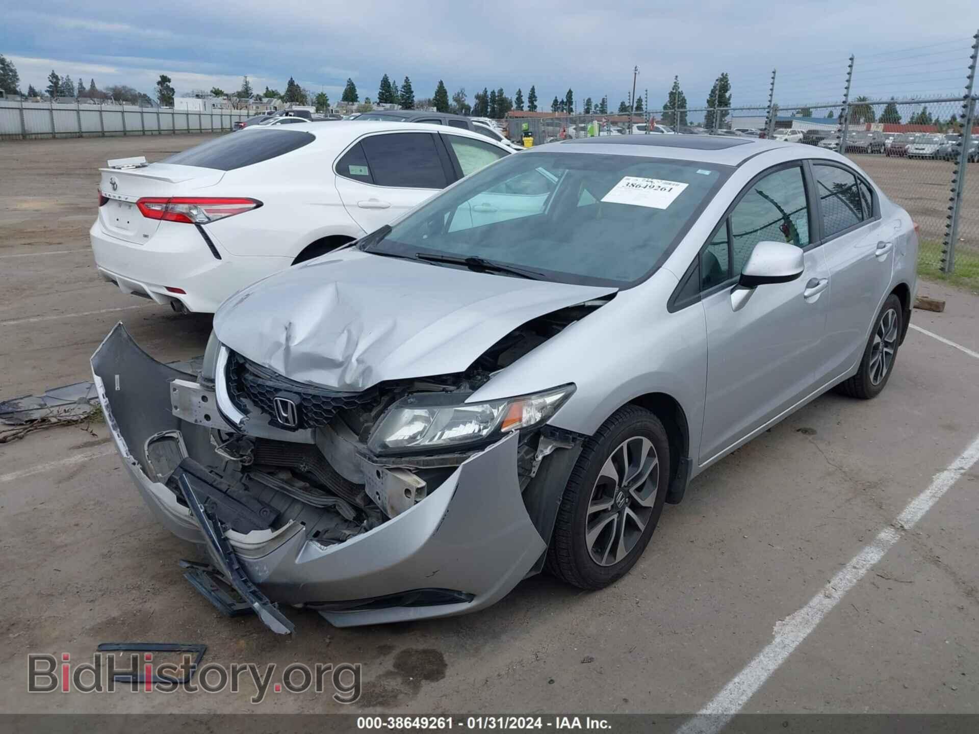 2013 HONDA CIVIC - VIN: 19XFB2F80DE254110 - Photo 2