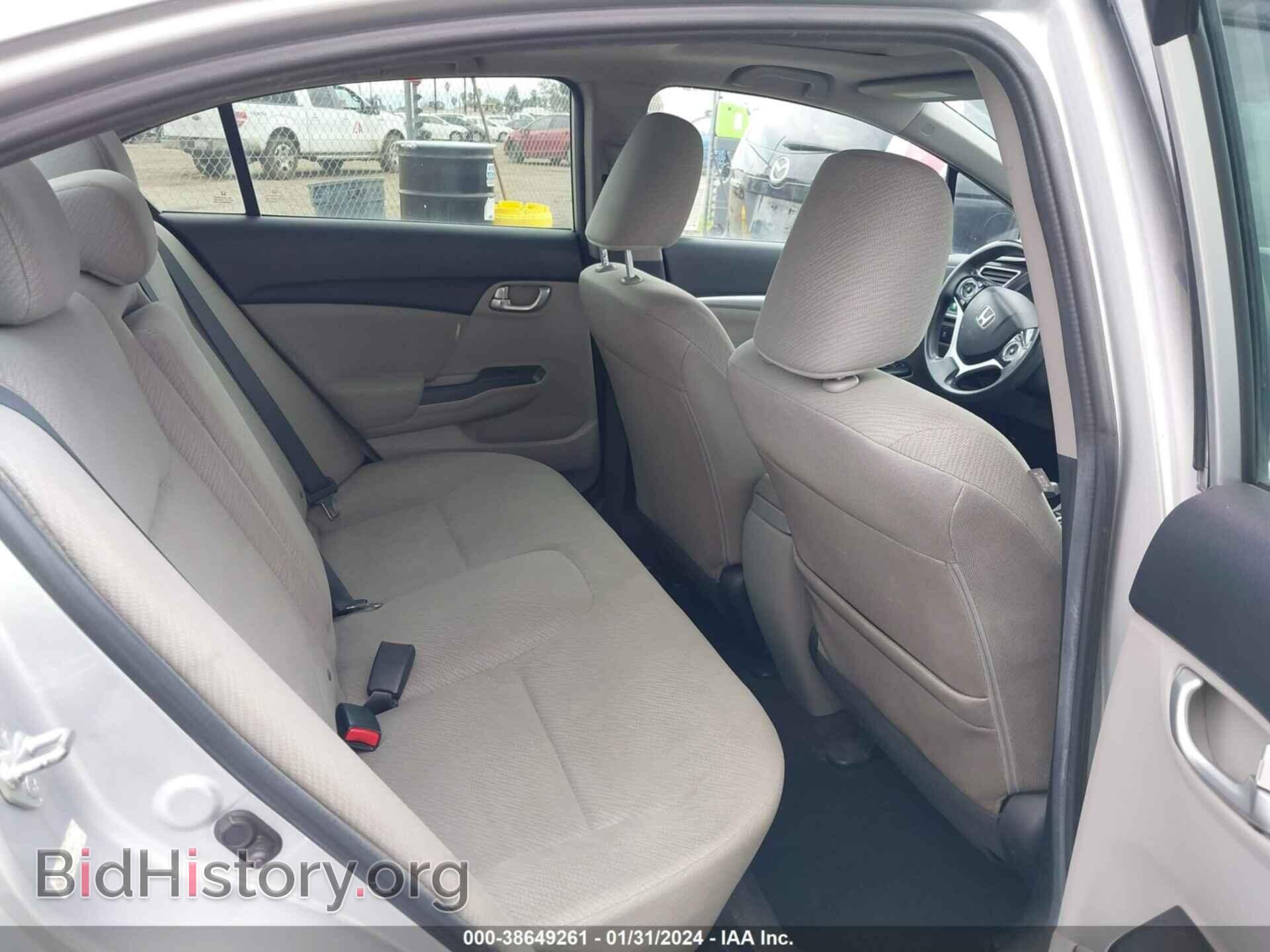 2013 HONDA CIVIC - VIN: 19XFB2F80DE254110 - Photo 8
