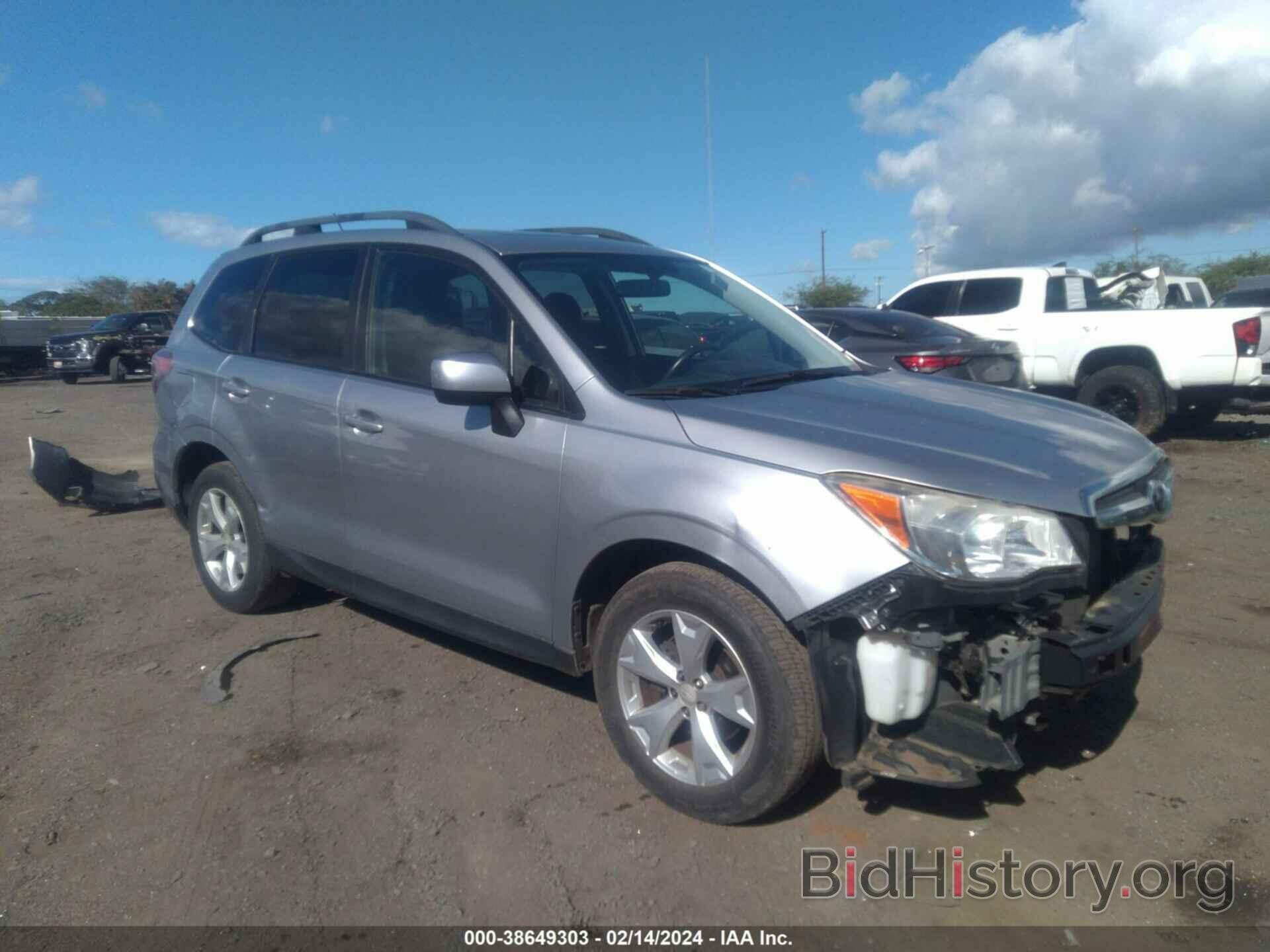 Photo JF2SJADC9FH401316 - SUBARU FORESTER 2015