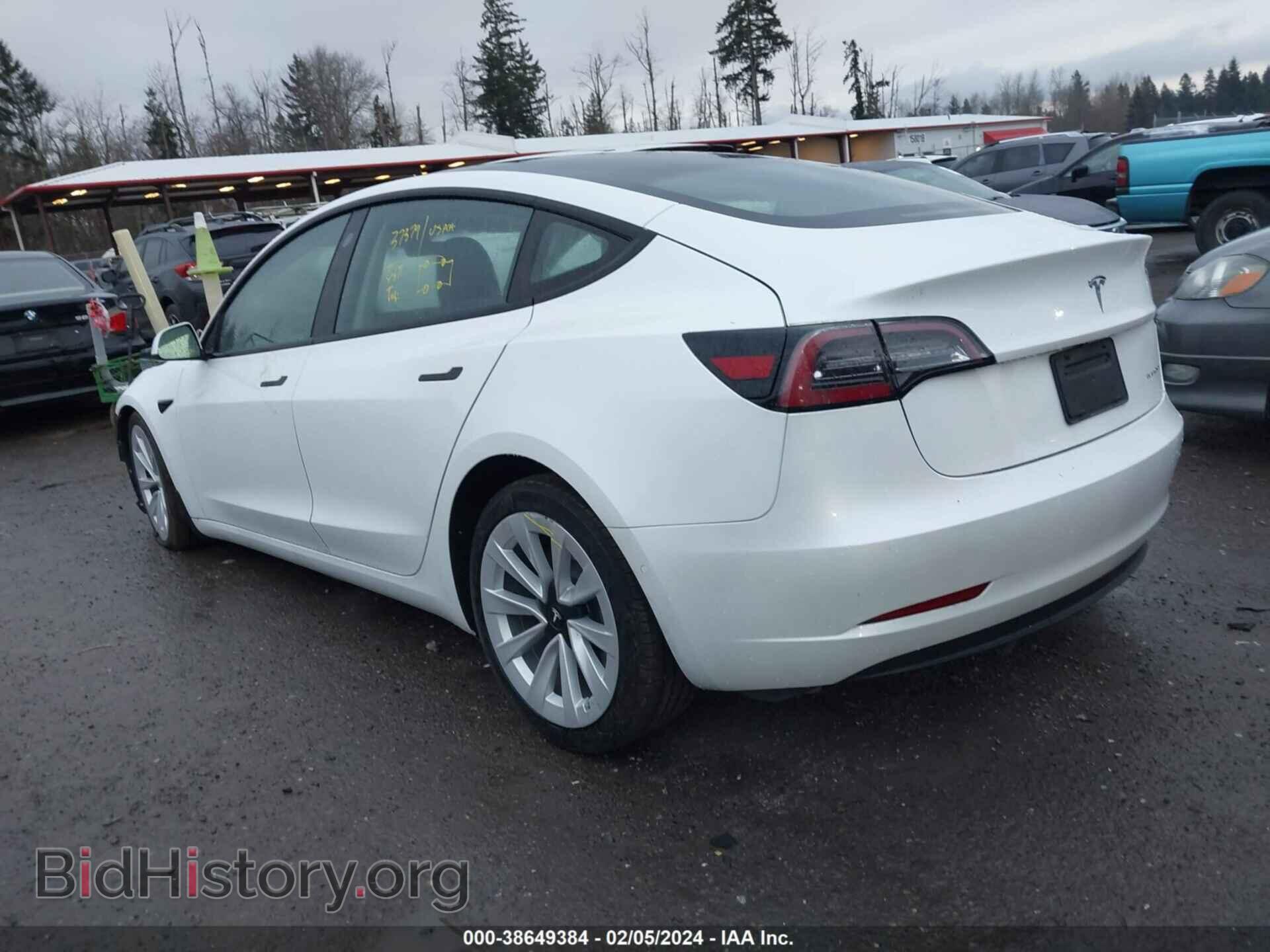 2021 TESLA MODEL 3 - VIN: 5YJ3E1EB2MF001334 - Фото 3