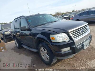 2010 Ford EXPLORER XLT, черный — VIN 1FMEU7DE4AUA50592, IAAI