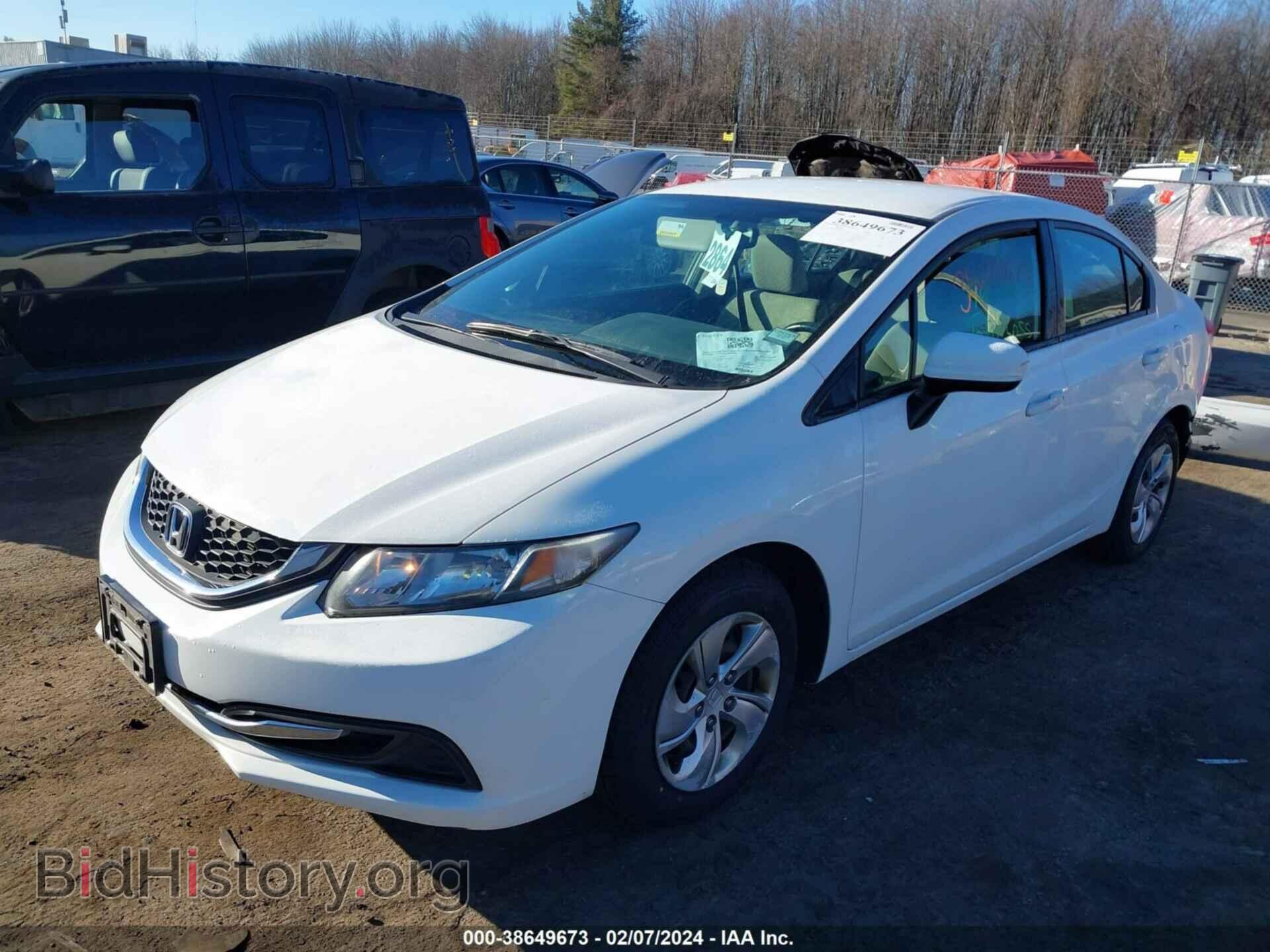 2014 HONDA CIVIC - VIN: 2HGFB2F59EH510905 - Фото 2