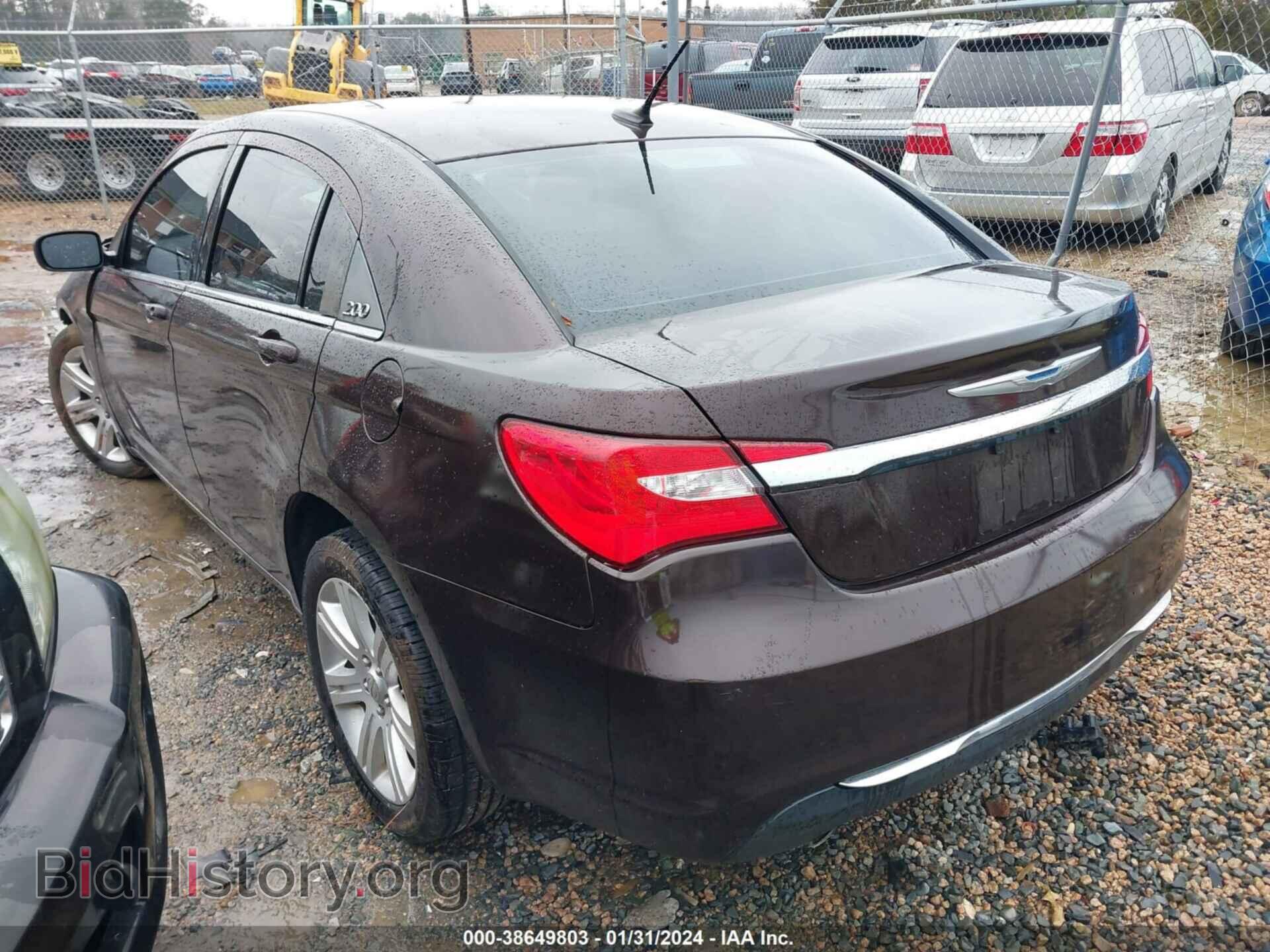 2012 CHRYSLER 200 - VIN: 1C3CCBBG8CN306286 - Фото 3
