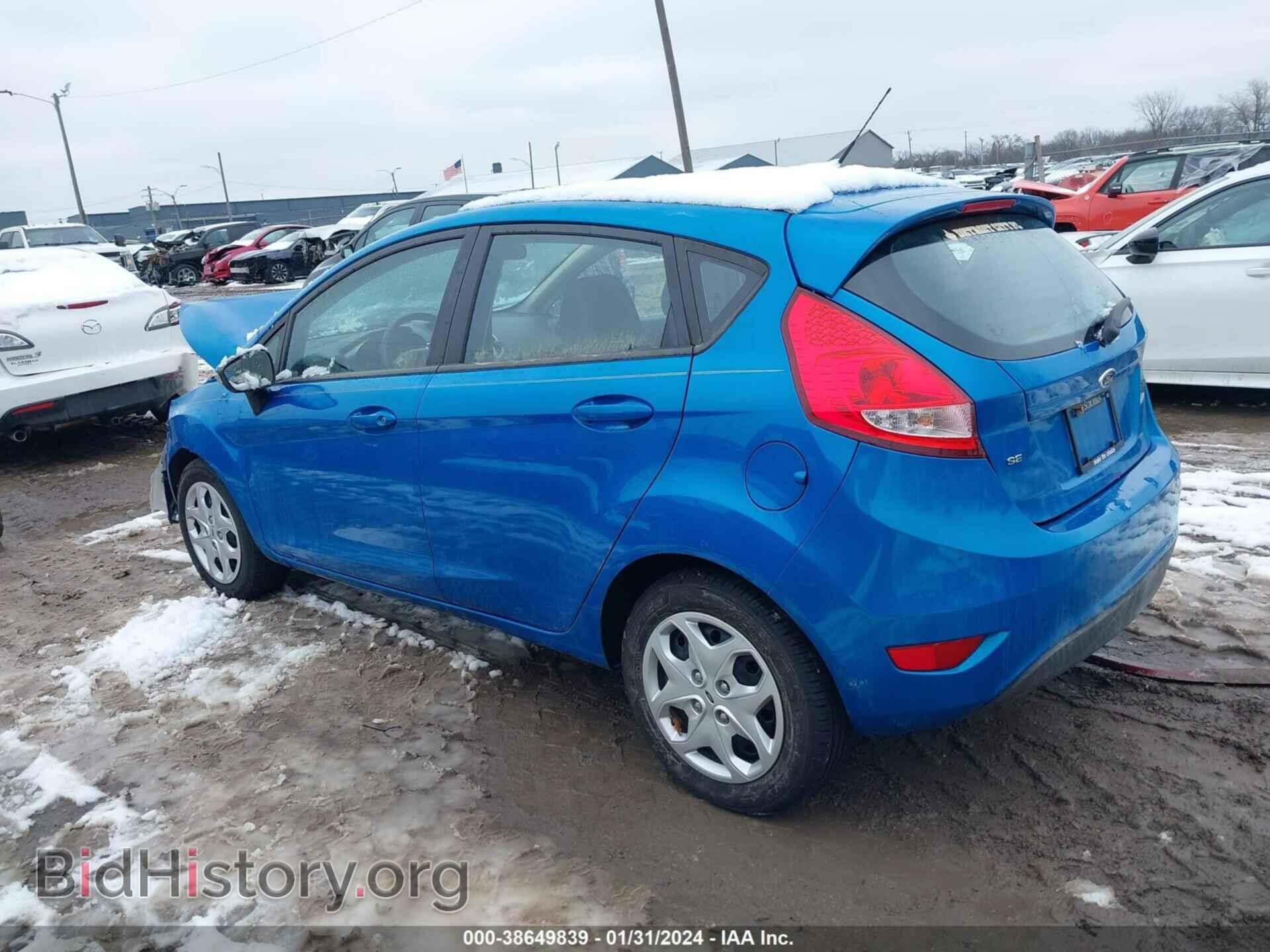 2013 FORD FIESTA - VIN: 3FADP4EJ8DM219626 - Фото 3