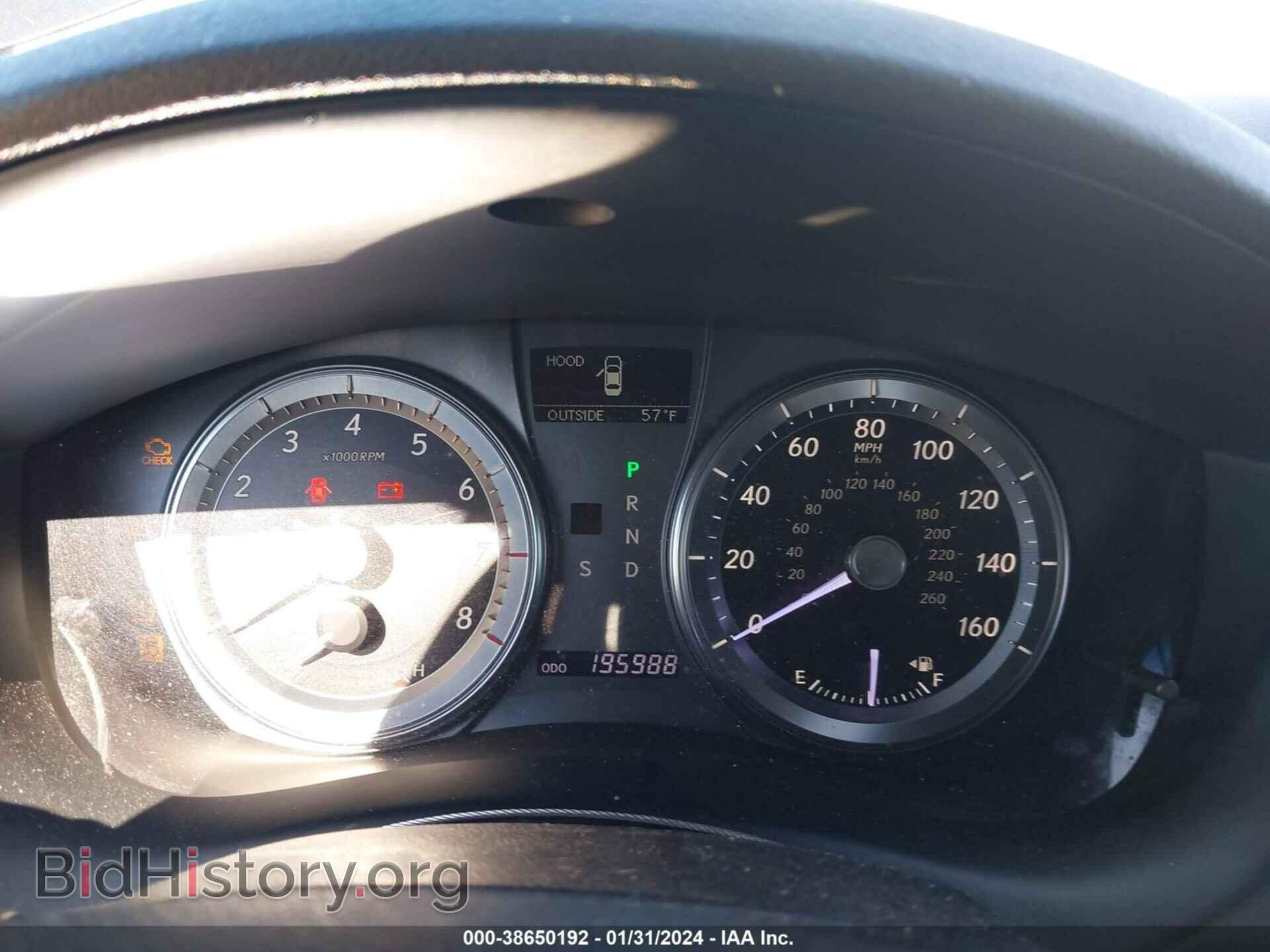 2011 LEXUS ES 350 - VIN: JTHBK1EG0B2436173 - Фото 7