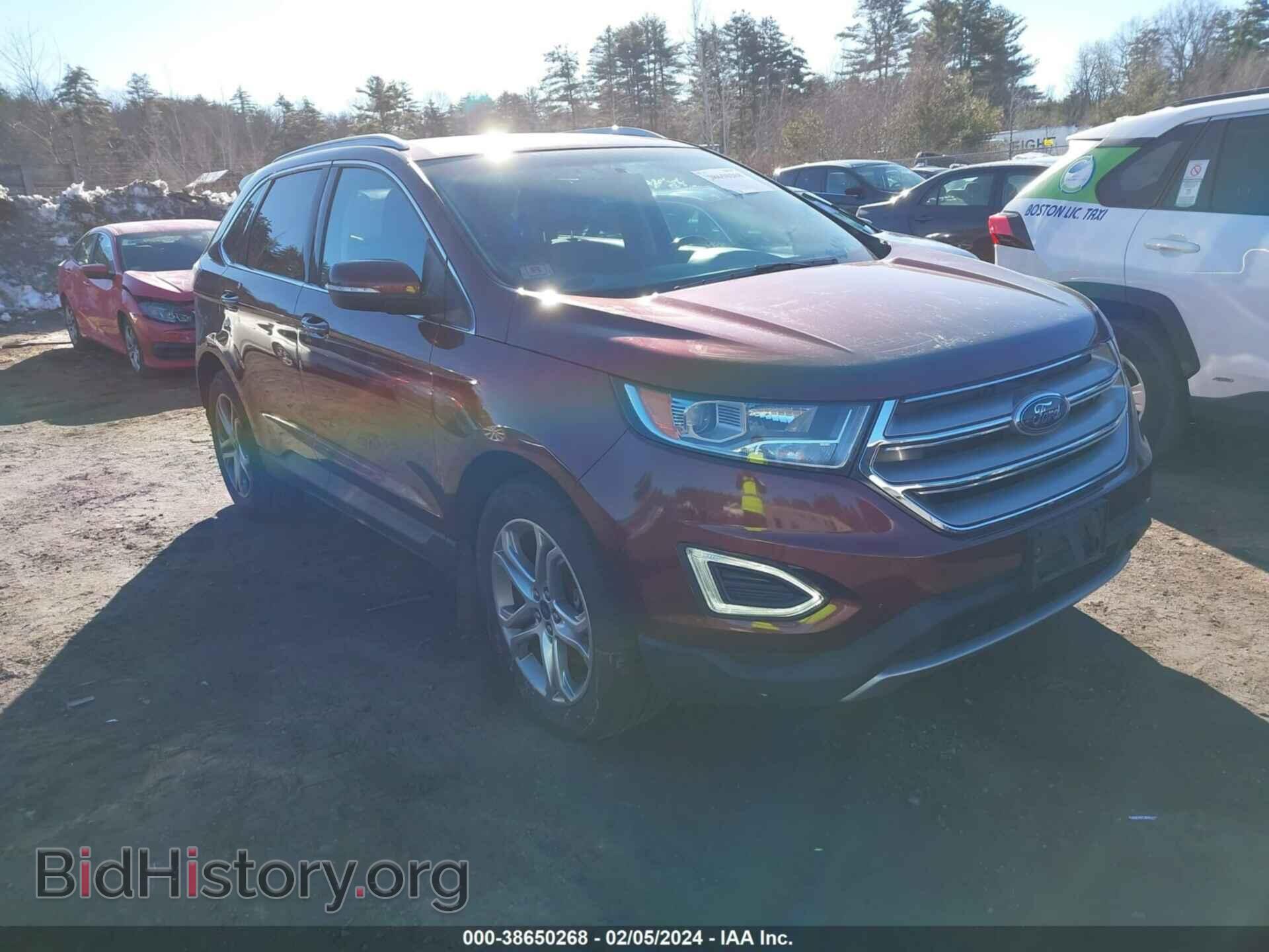 Photo 2FMTK4K91FBB10780 - FORD EDGE 2015