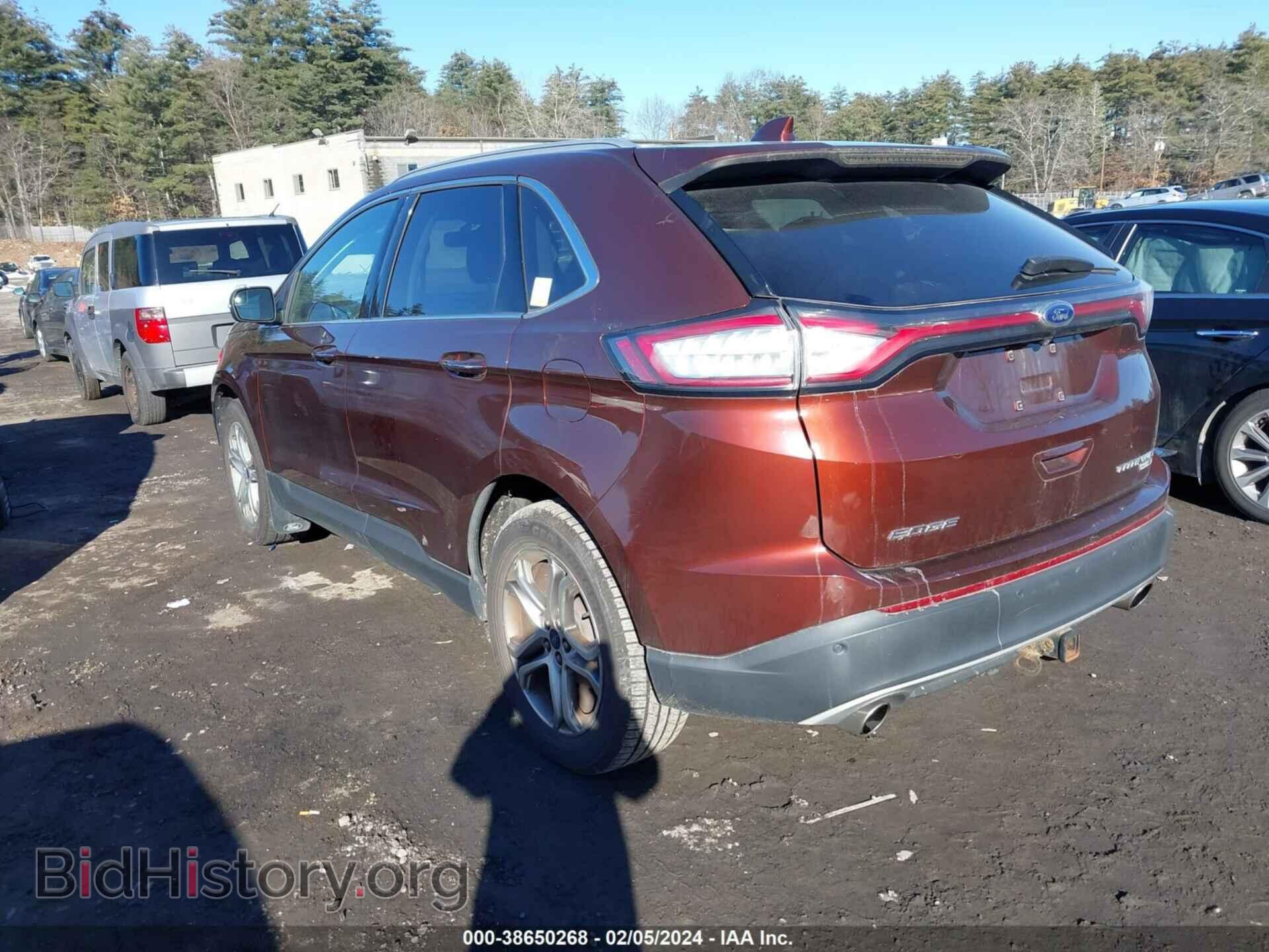 2015 FORD EDGE - VIN: 2FMTK4K91FBB10780 - Фото 3
