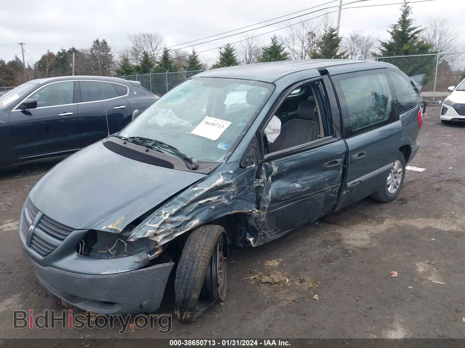 2007 DODGE CARAVAN - VIN: 1D4GP25E27B141163 - Фото 2