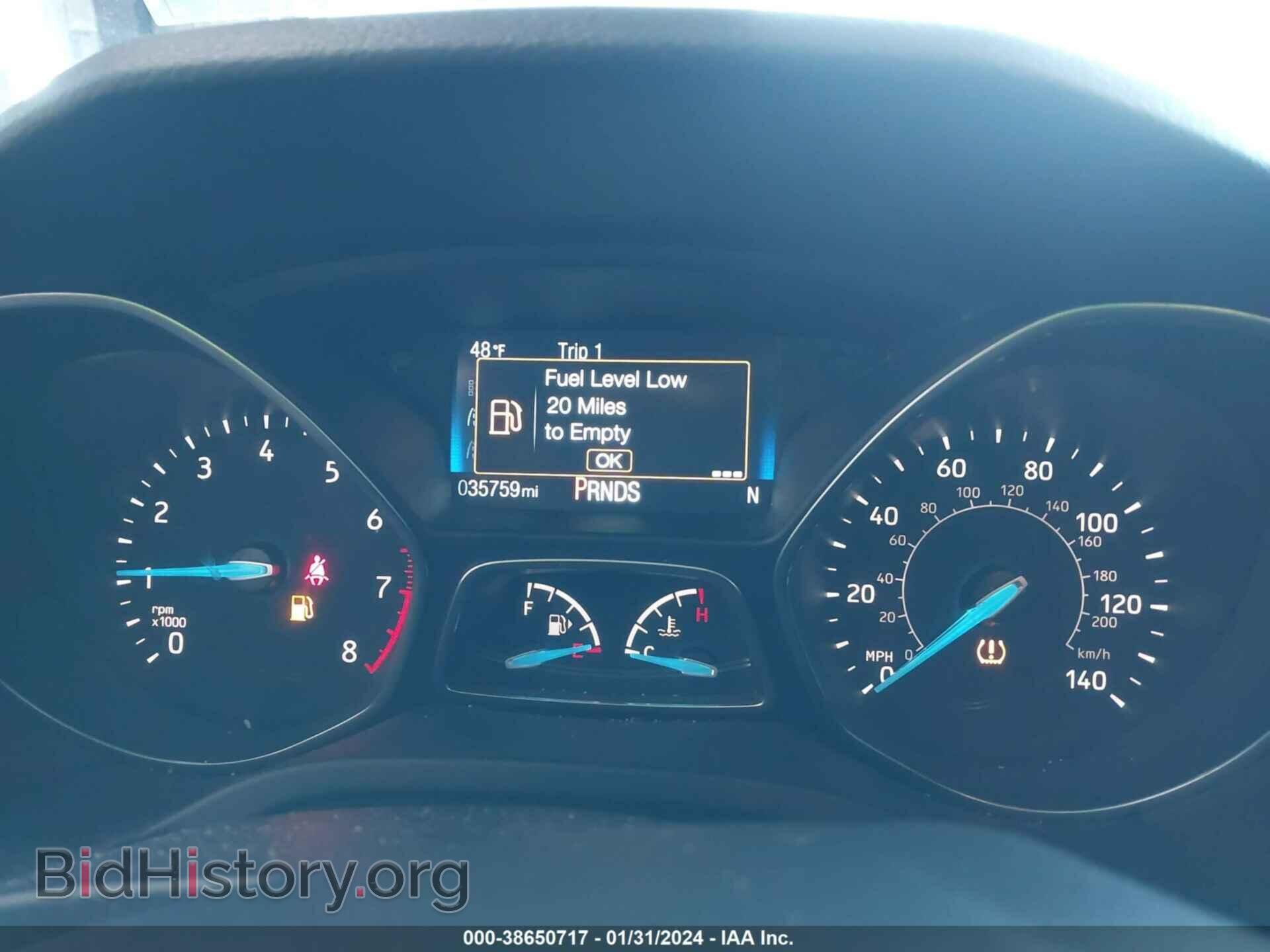 2017 FORD FOCUS - VIN: 1FADP3FEXHL299708 - Фото 7