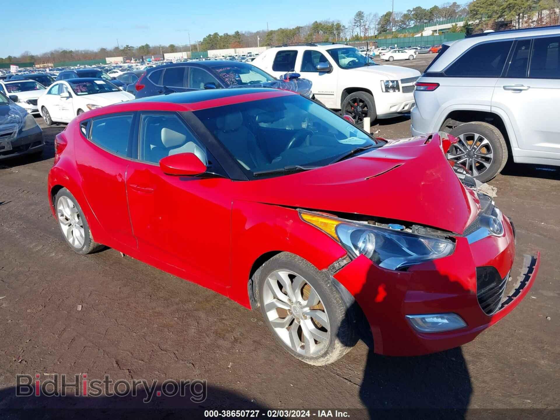 Фотография KMHTC6AD3CU044642 - HYUNDAI VELOSTER 2012