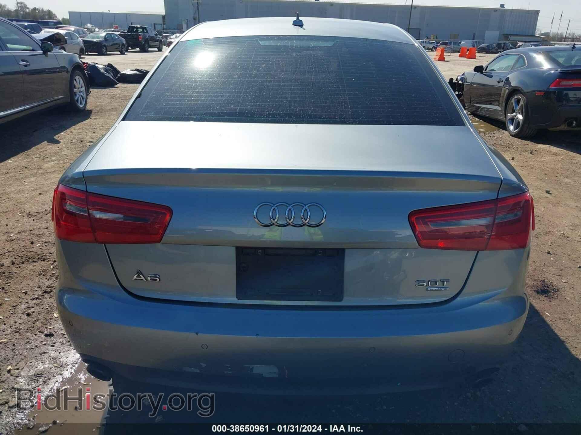 2012 AUDI A6 - VIN: WAUGGAFC2CN100185 - Фото 16
