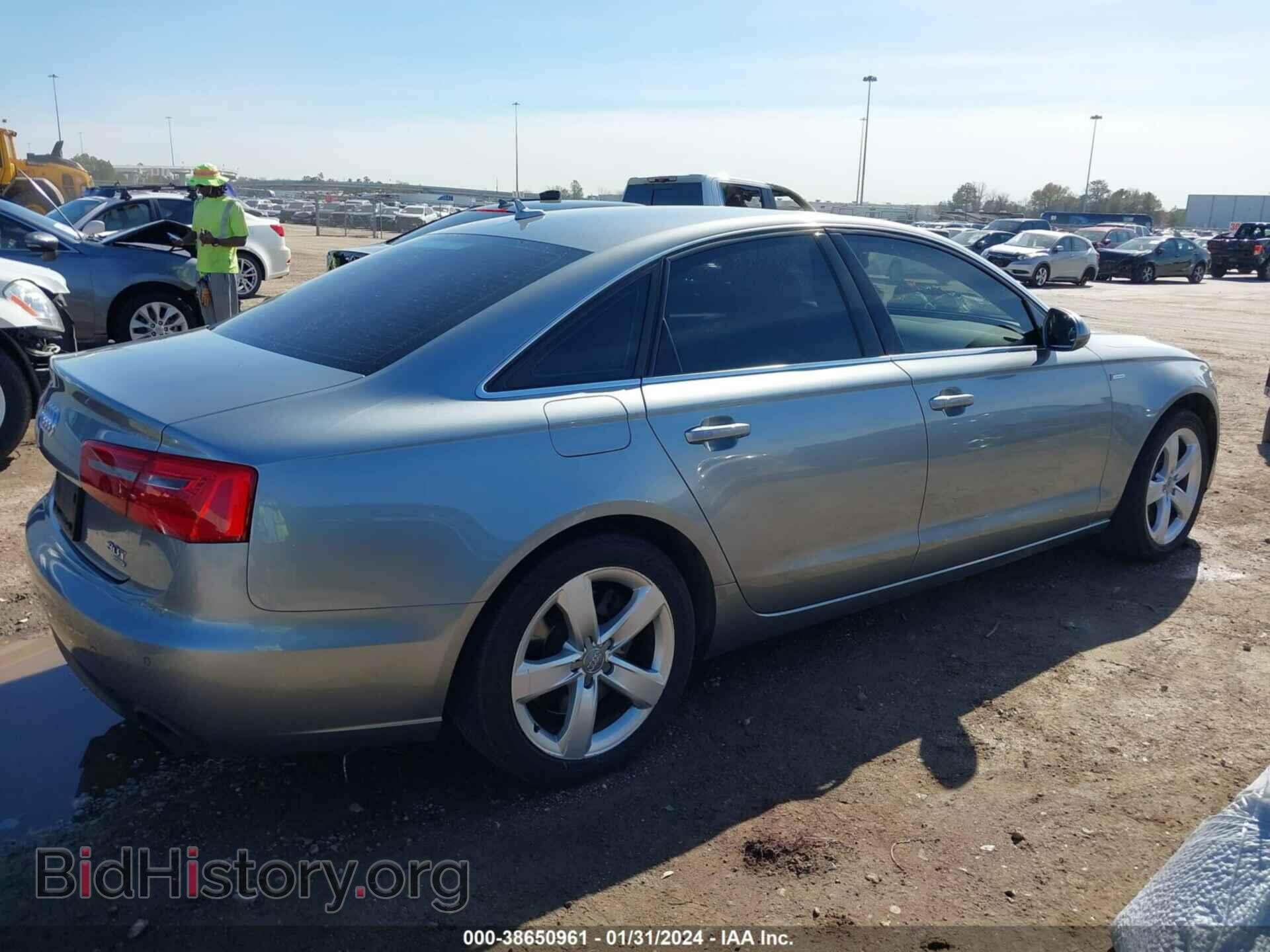 2012 AUDI A6 - VIN: WAUGGAFC2CN100185 - Фото 4