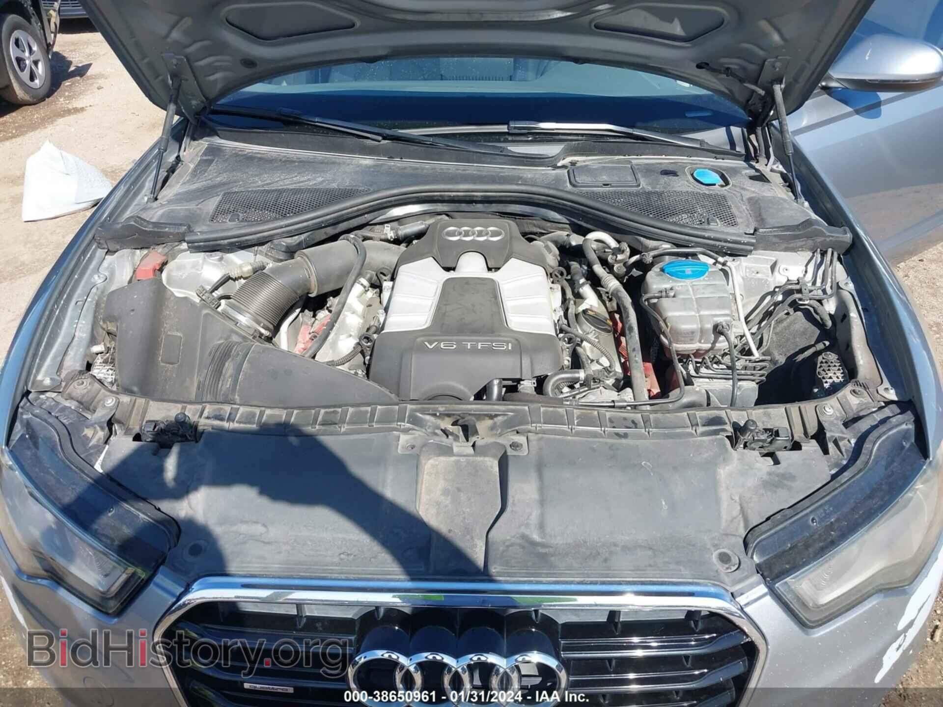 2012 AUDI A6 - VIN: WAUGGAFC2CN100185 - Фото 10