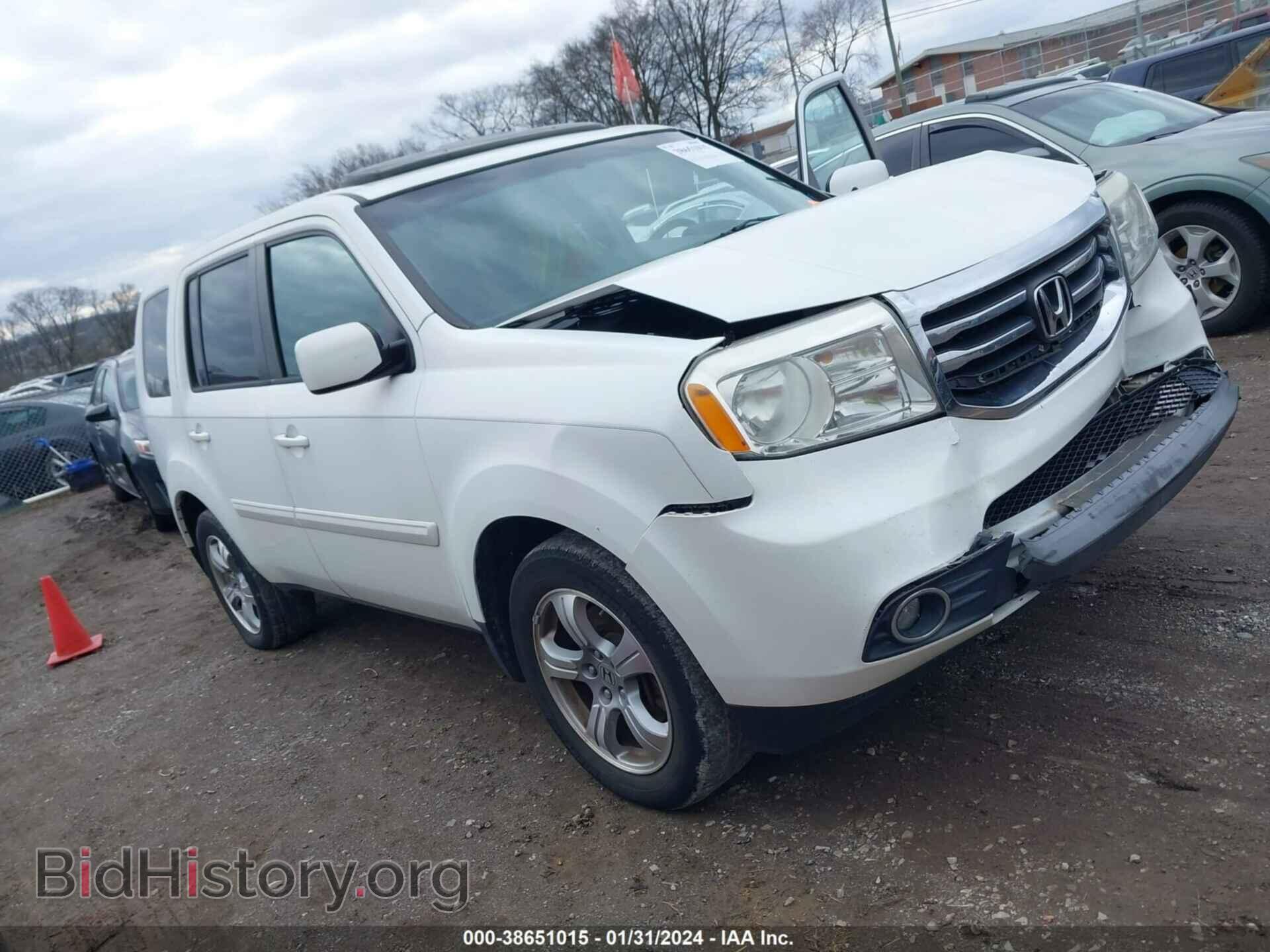 Фотография 5FNYF3H69DB040466 - HONDA PILOT 2013