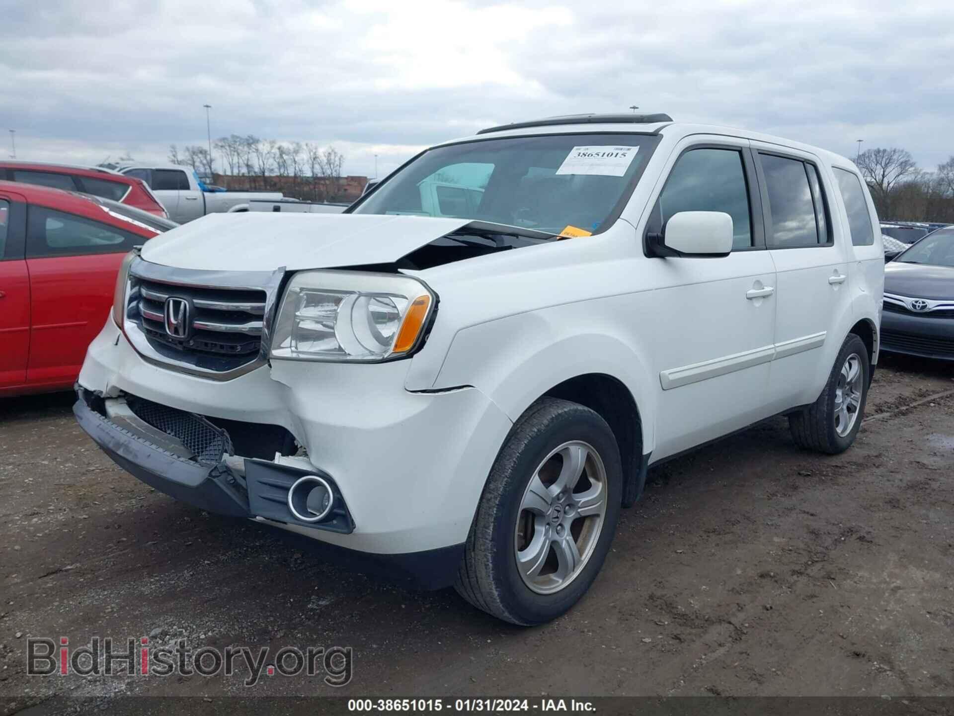 2013 HONDA PILOT - VIN: 5FNYF3H69DB040466 - Фото 2
