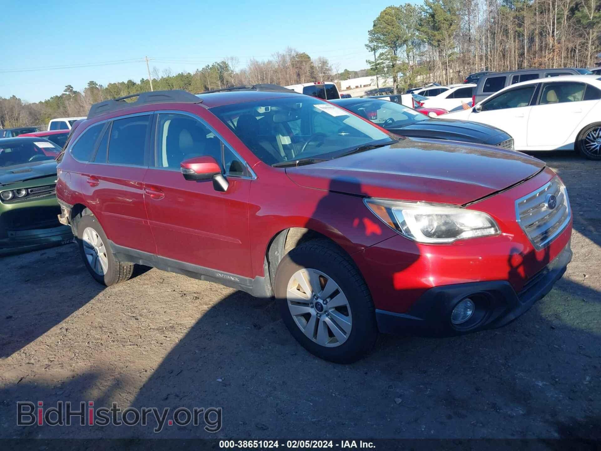 Фотография 4S4BSBFC1F3240628 - SUBARU OUTBACK 2015