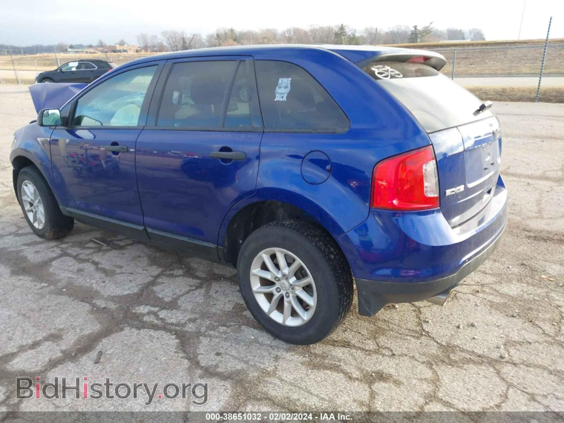 2013 FORD EDGE - VIN: 2FMDK3GC9DBE18666 - Фото 3