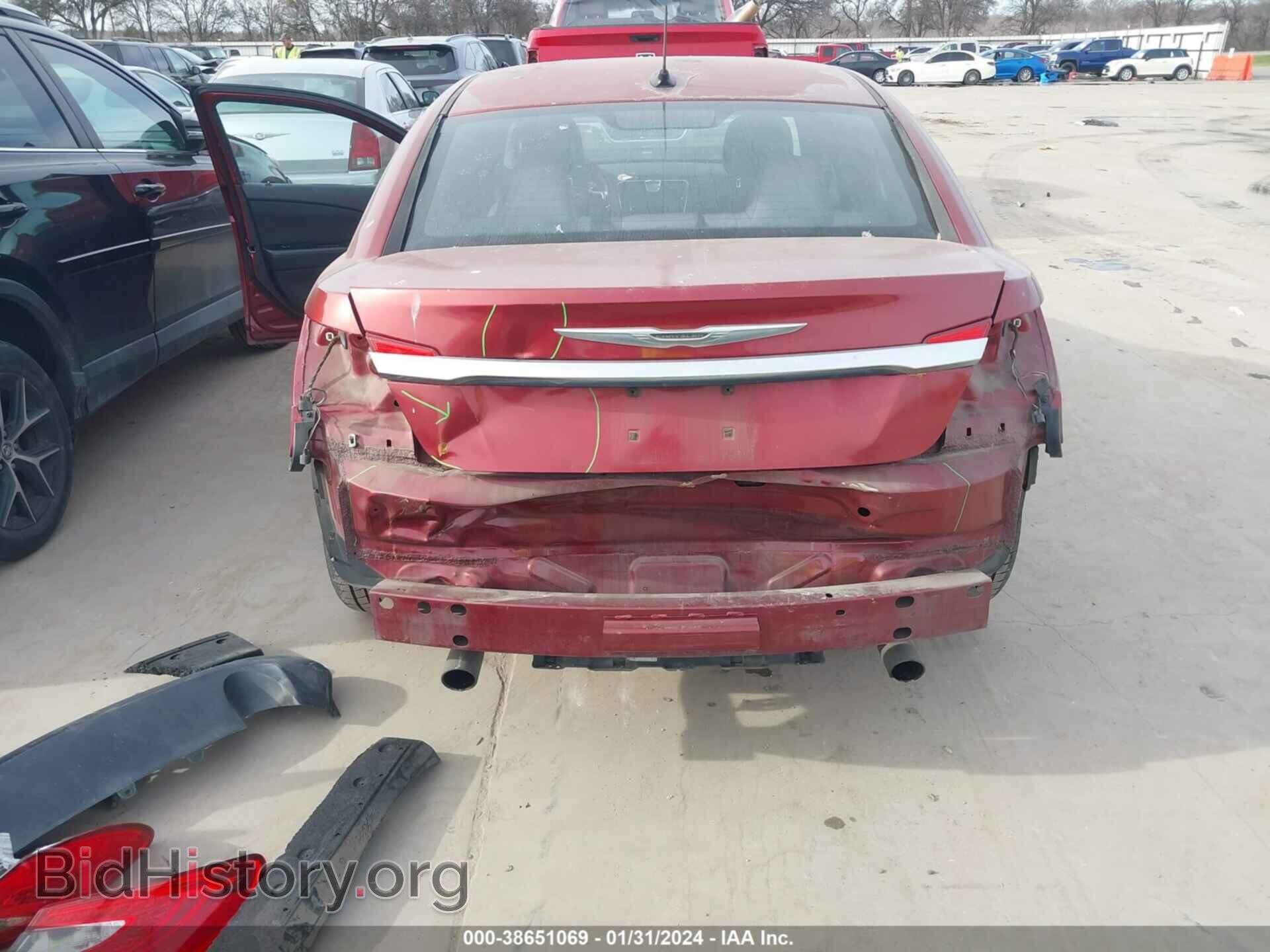 2012 CHRYSLER 200 - VIN: 1C3CCBBG2CN275861 - Фото 6