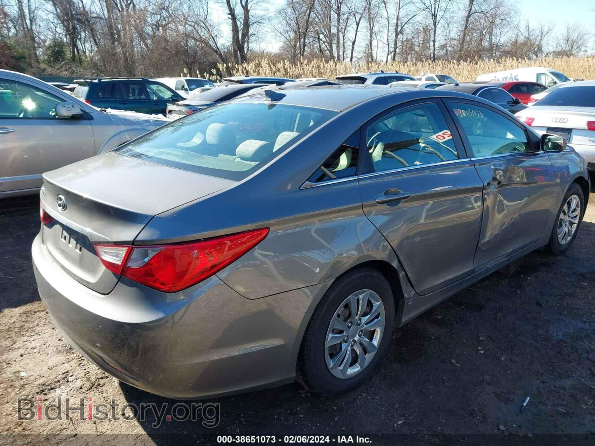2012 HYUNDAI SONATA - VIN: 5NPEB4AC2CH437604 - Фото 4