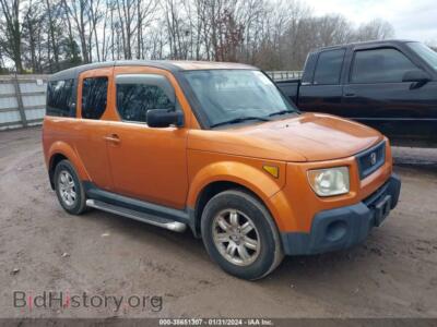 2006 Honda ELEMENT EX-P, оранжевый — VIN 5J6YH28766L015550, IAAI