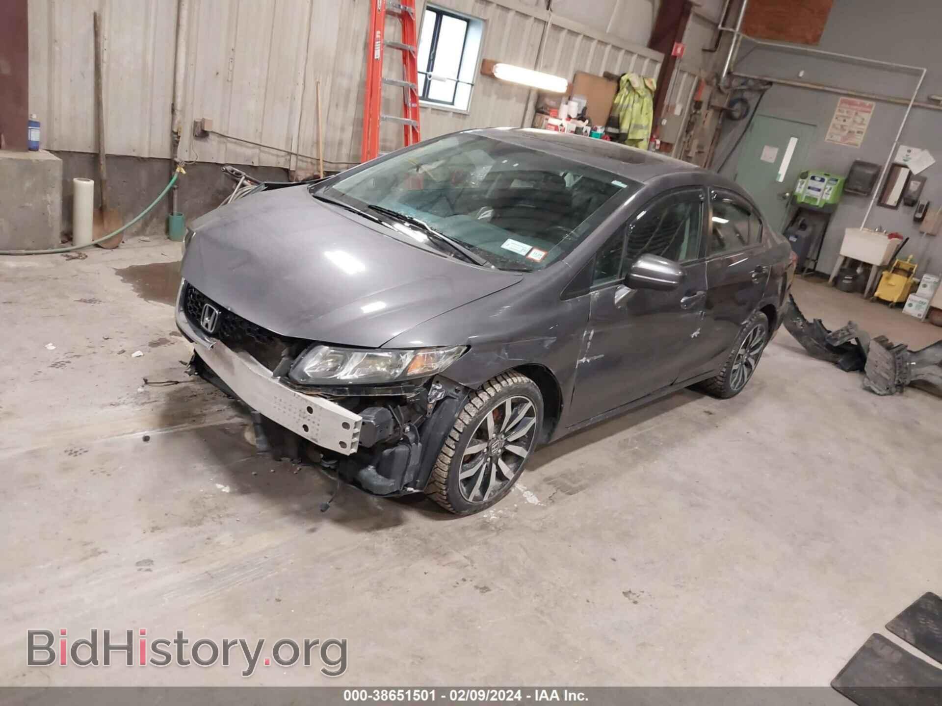 2014 HONDA CIVIC - VIN: 2HGFB2F98EH554445 - Photo 2
