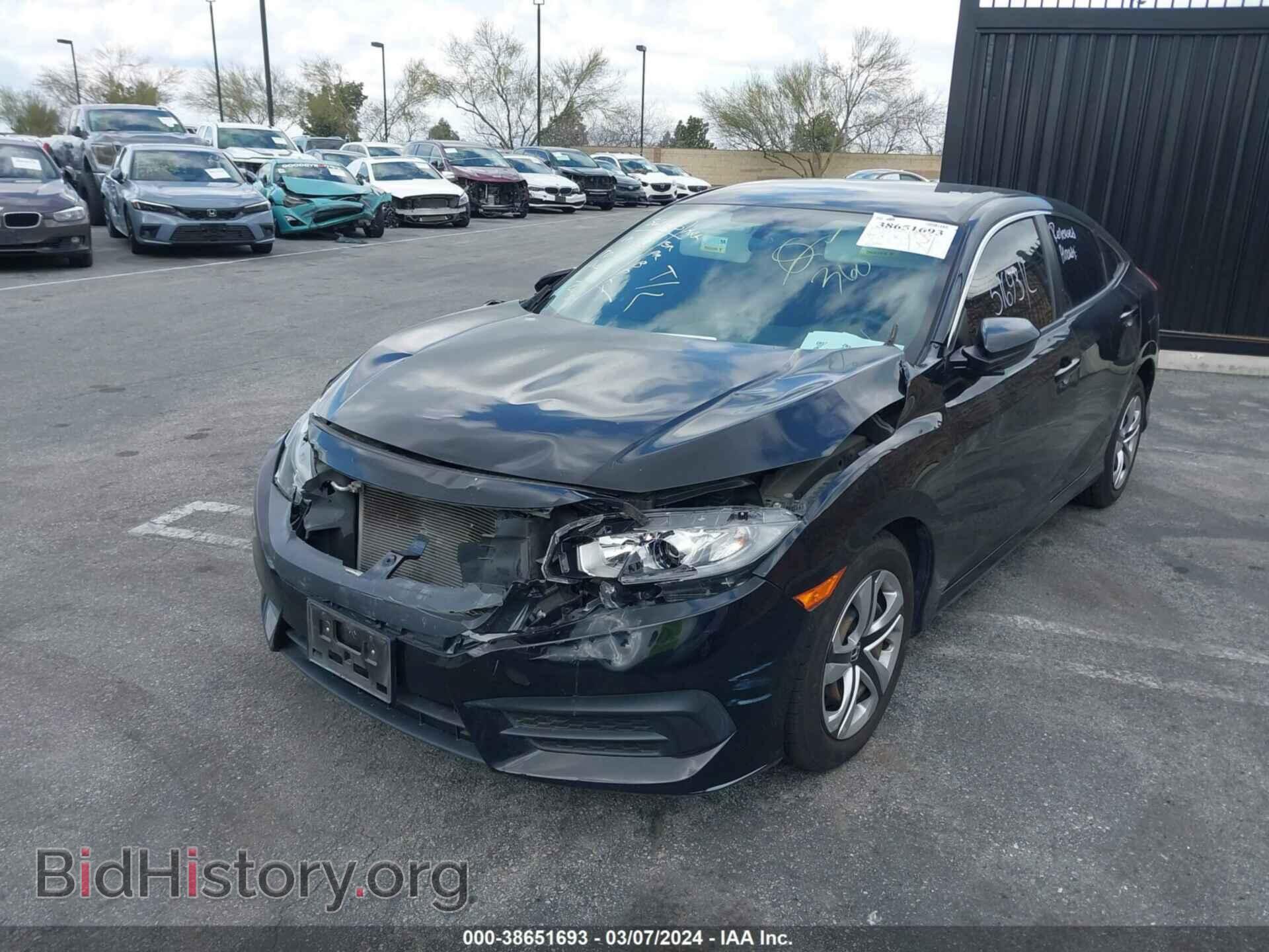 2017 HONDA CIVIC - VIN: 2HGFC2F56HH501726 - Фото 2