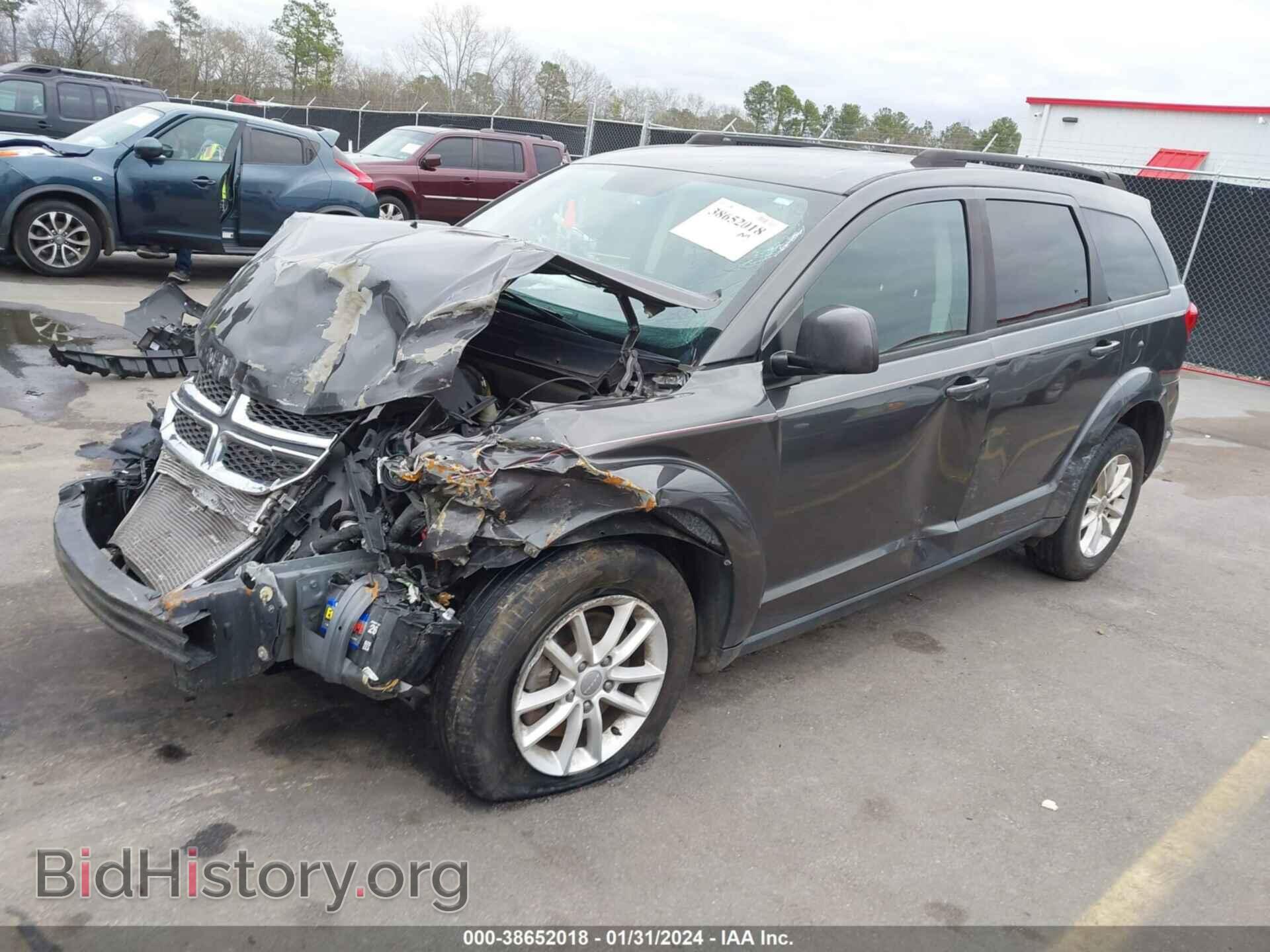 2015 DODGE JOURNEY - VIN: 3C4PDCBG9FT618475 - Фото 2