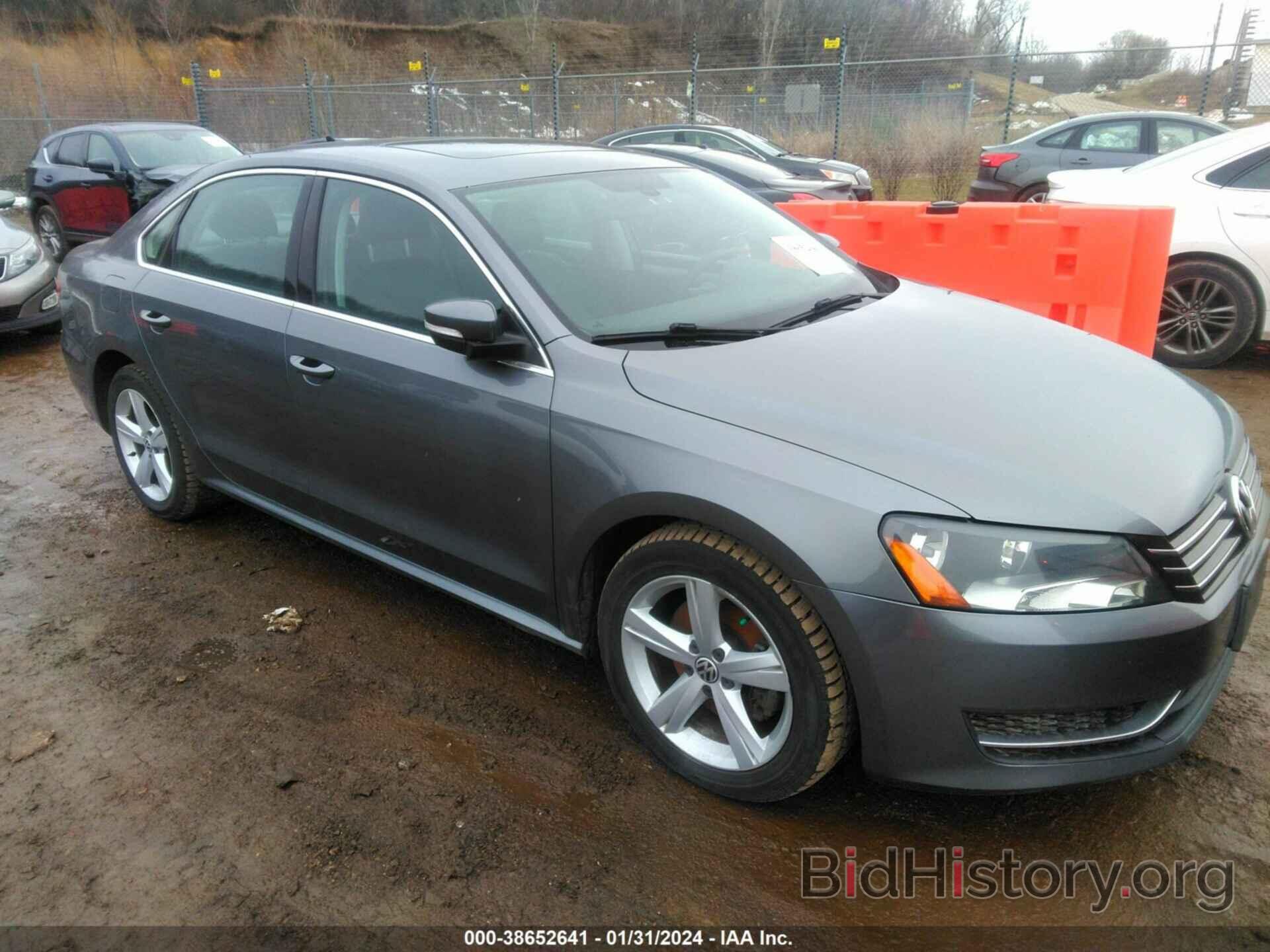 Photo 1VWBP7A30CC110780 - VOLKSWAGEN PASSAT 2012