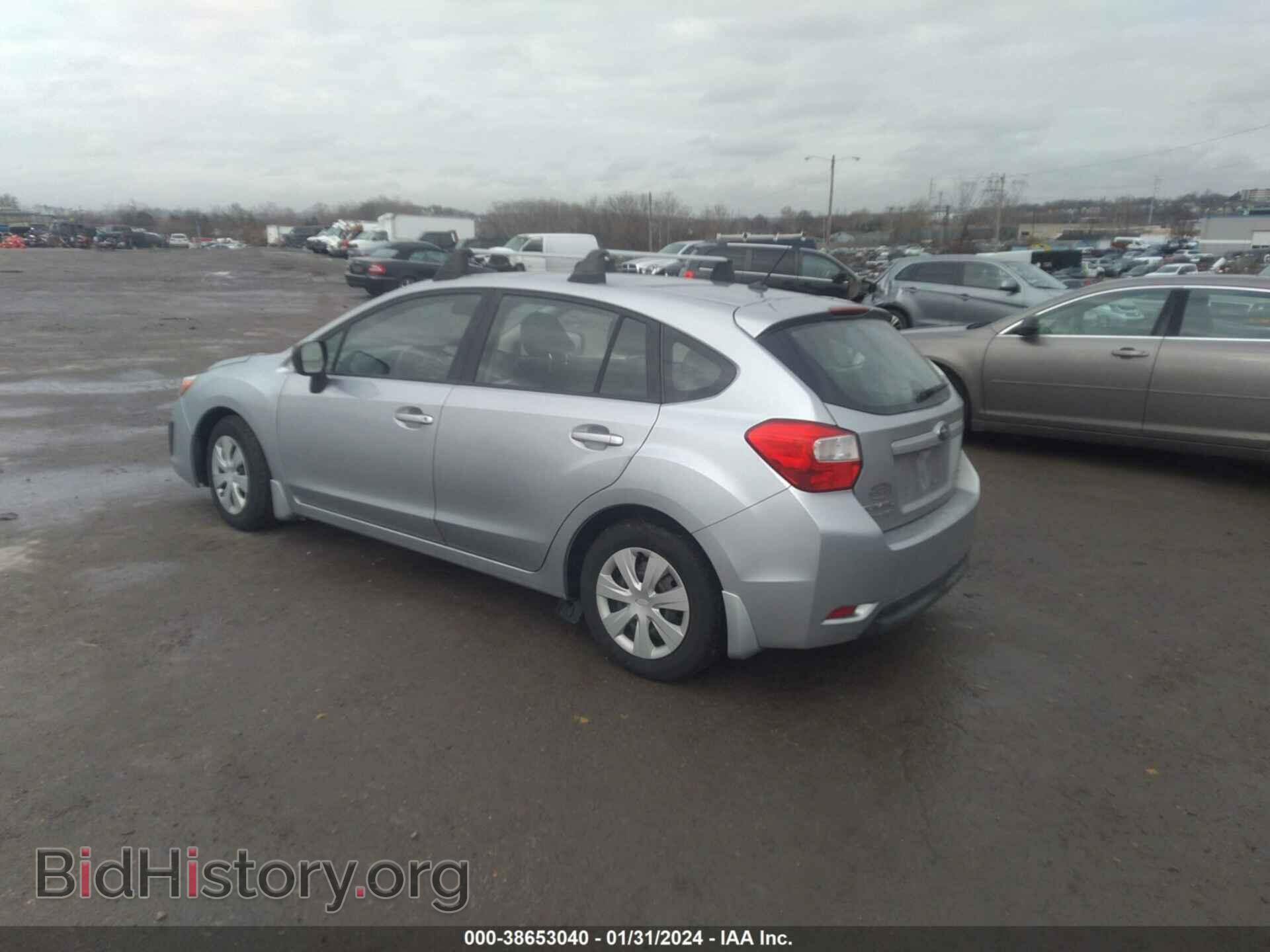 2012 SUBARU IMPREZA - VIN: JF1GPAA60CH216106 - Фото 3