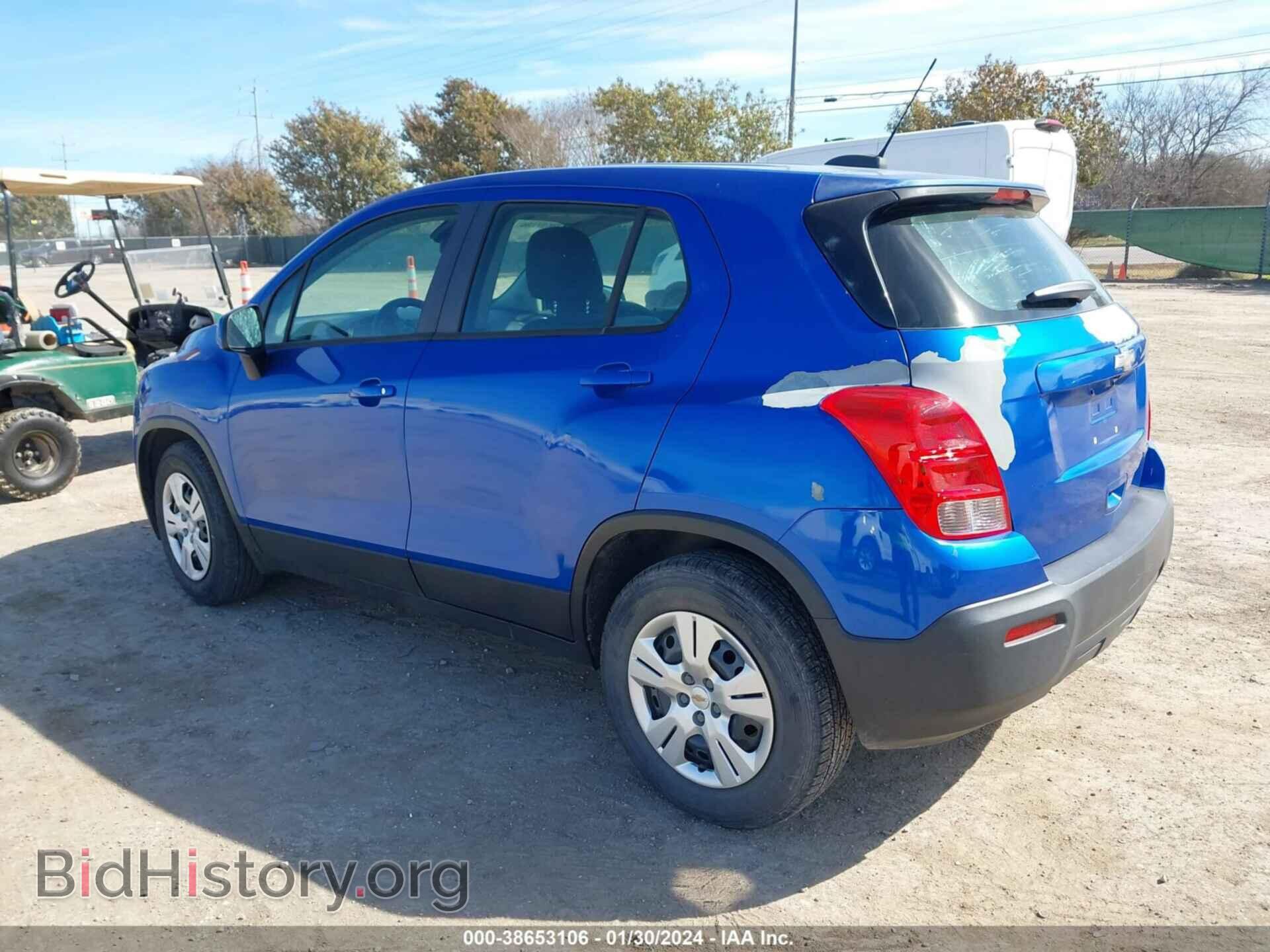 2015 CHEVROLET TRAX - VIN: KL7CJKSB8FB233445 - Фото 3