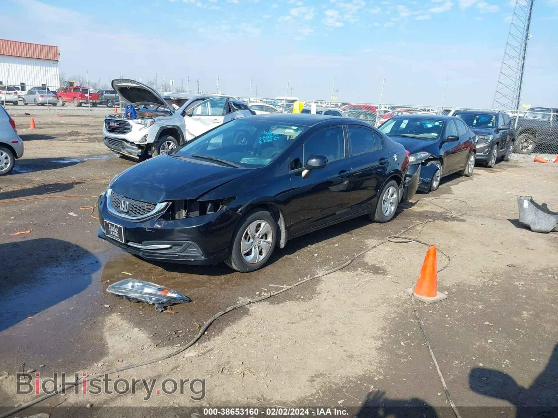 2013 HONDA CIVIC - VIN: 2HGFB2F53DH547415 - Фото 2