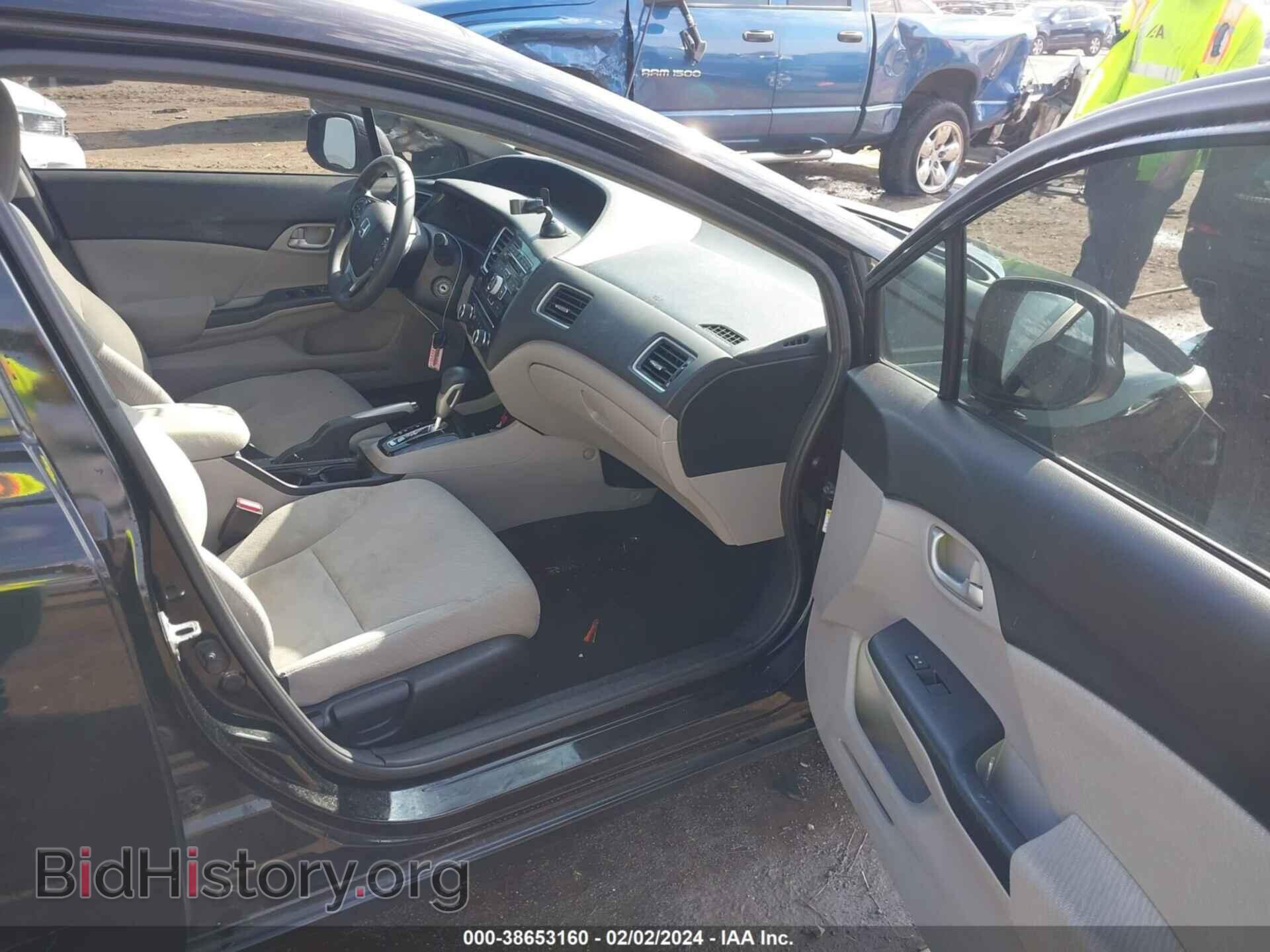 2013 HONDA CIVIC - VIN: 2HGFB2F53DH547415 - Фото 5
