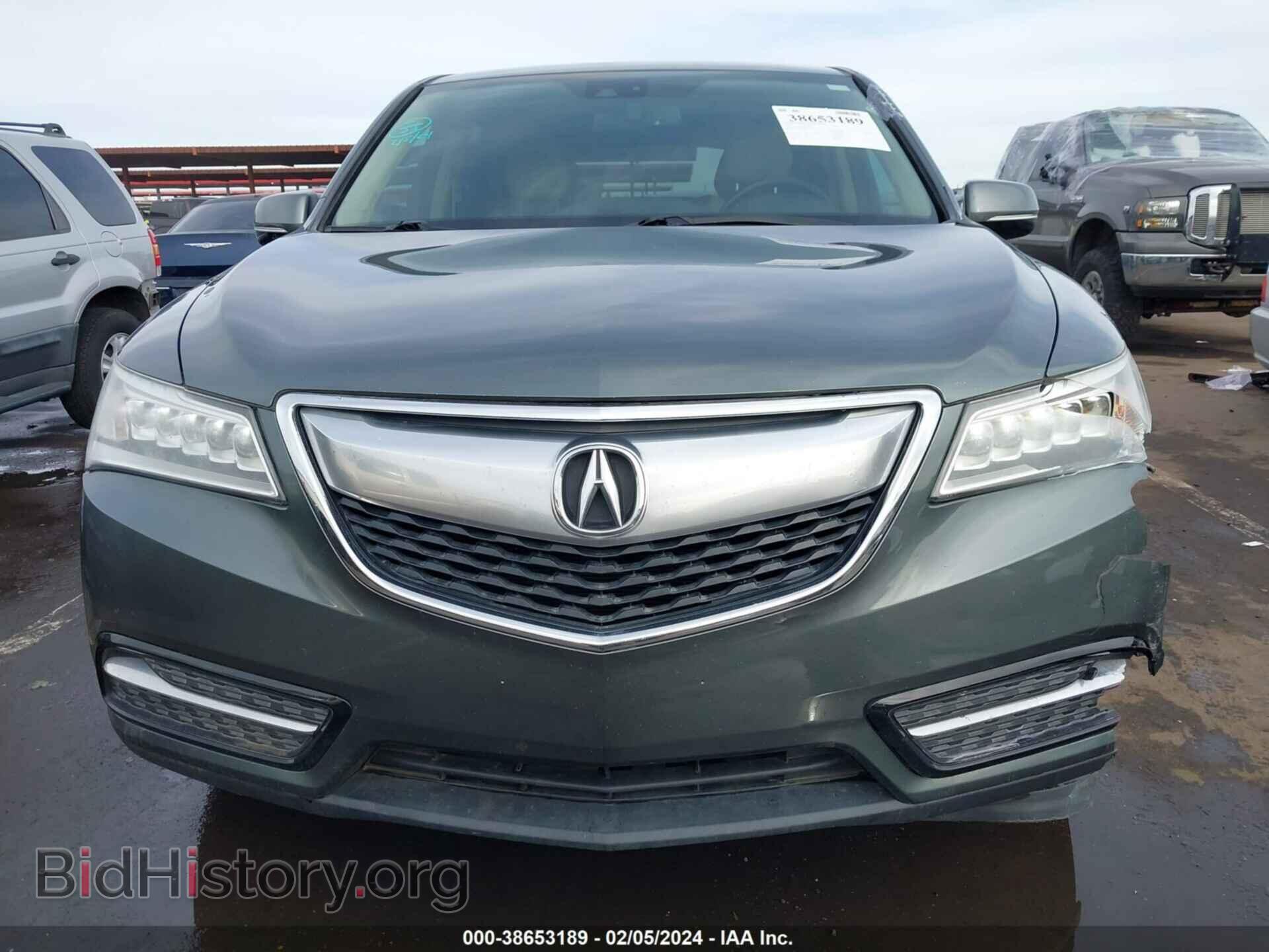 2014 ACURA MDX - VIN: 5FRYD3H46EB016436 - Фото 12