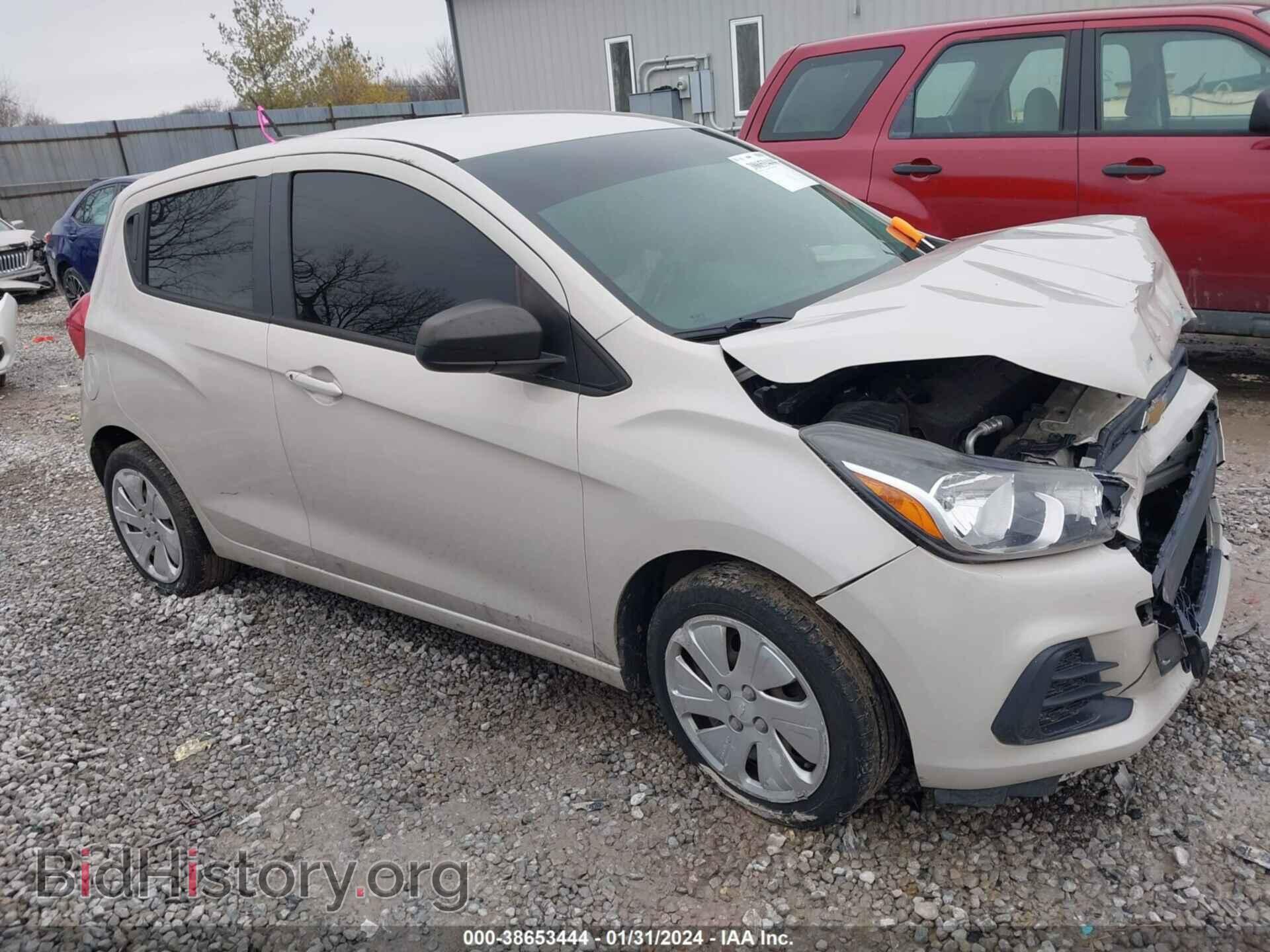 Фотография KL8CB6SA5GC626631 - CHEVROLET SPARK 2016