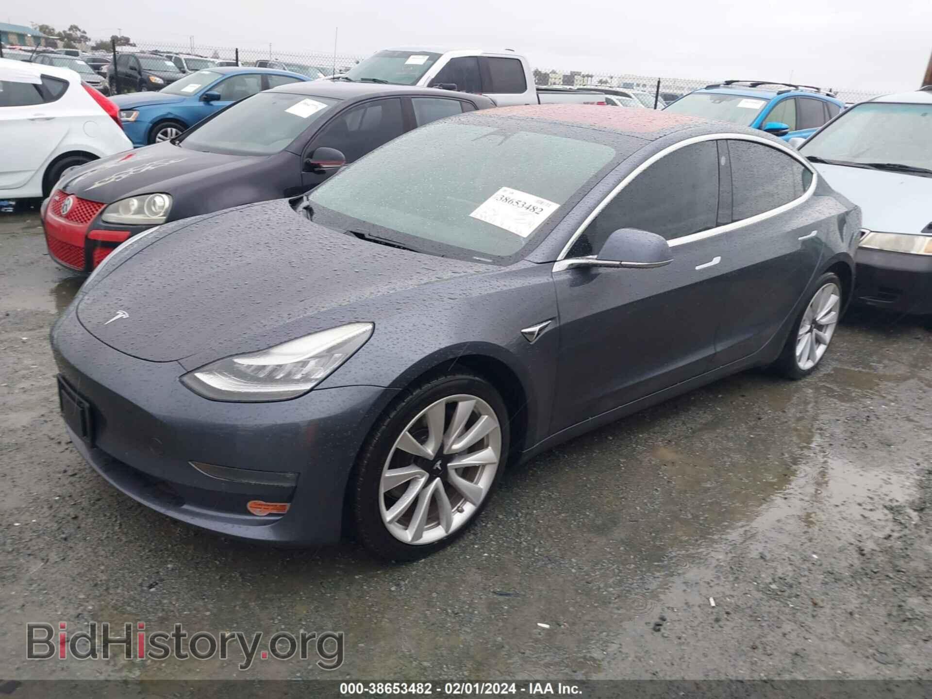 2019 TESLA MODEL 3 - VIN: 5YJ3E1EA2KF300956 - Фото 2